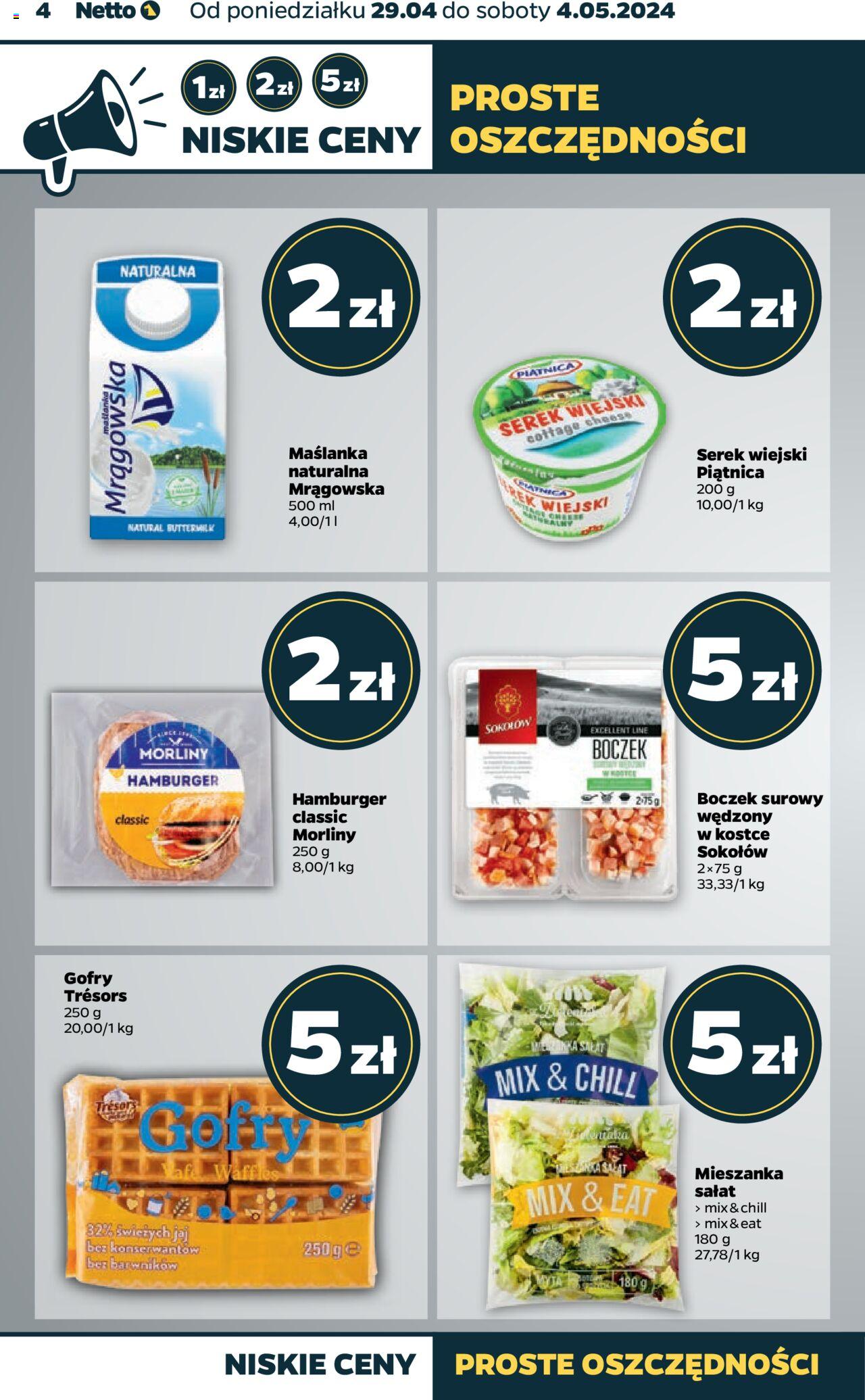 NETTO Gazetka ważna od 29.04.2024 do 04.05.2024 strona 4