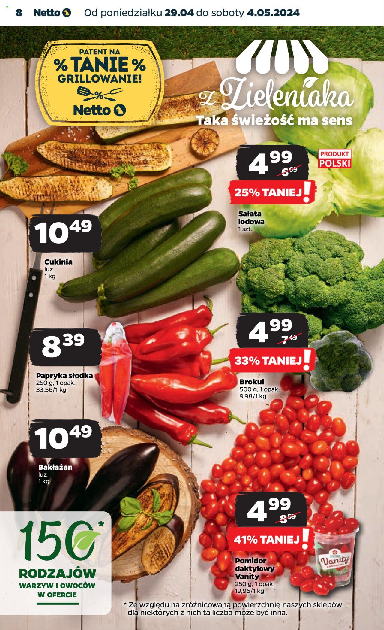 NETTO Gazetka ważna od 29.04.2024 do 04.05.2024 strona 8