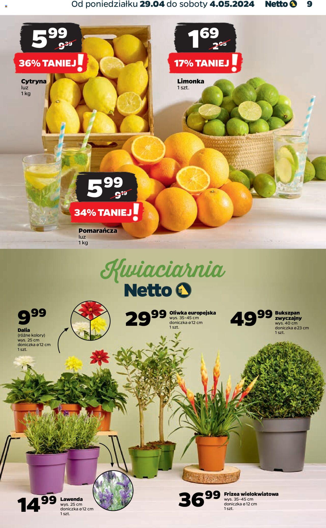 NETTO Gazetka ważna od 29.04.2024 do 04.05.2024 strona 9
