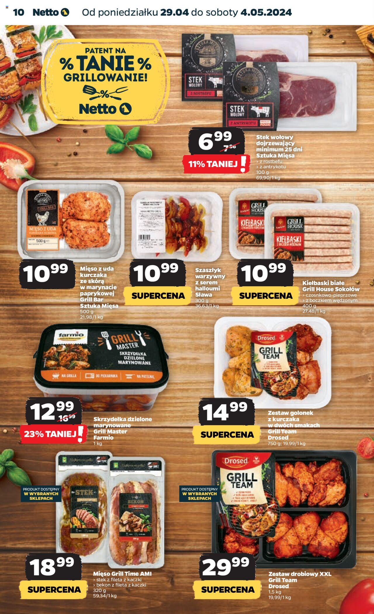 NETTO Gazetka ważna od 29.04.2024 do 04.05.2024 strona 10