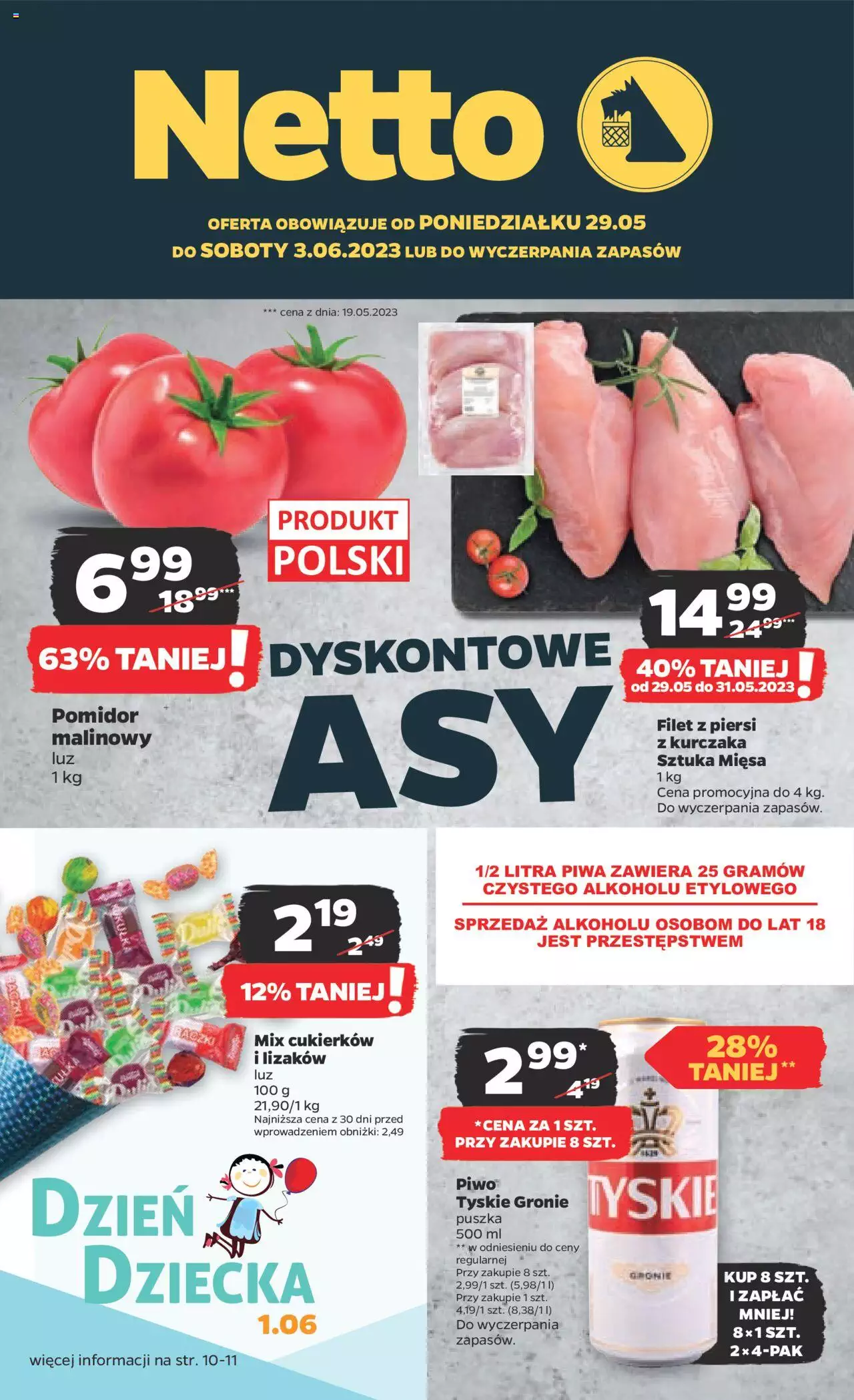 NETTO Gazetka ważna od 29.05.2023 do 03.06.2023 strona 1