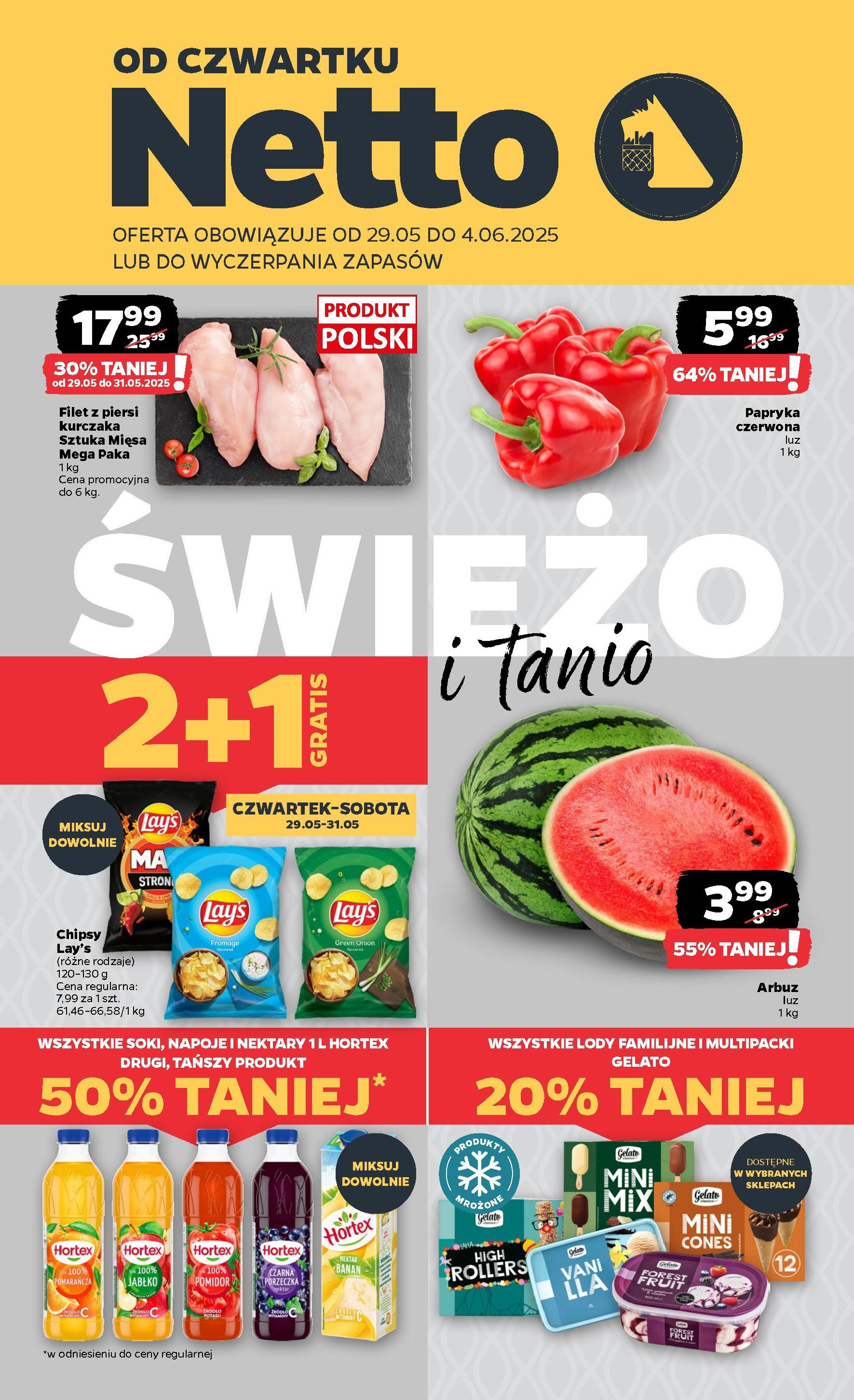 NETTO Gazetka  ważna od 29.05.2025 do 04.06.2025 strona 1