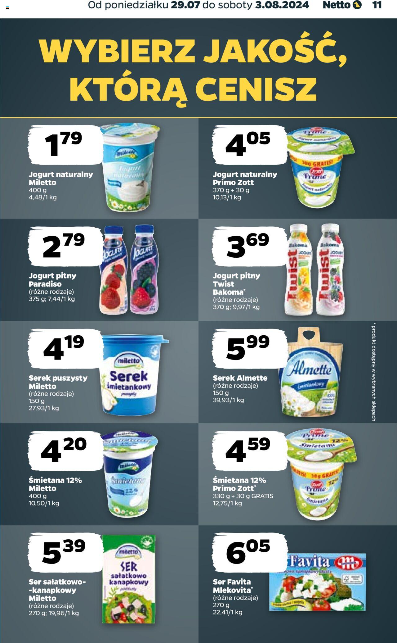  NETTO Gazetka ważna od 29.07.2024 do 03.08.2024 strona 11