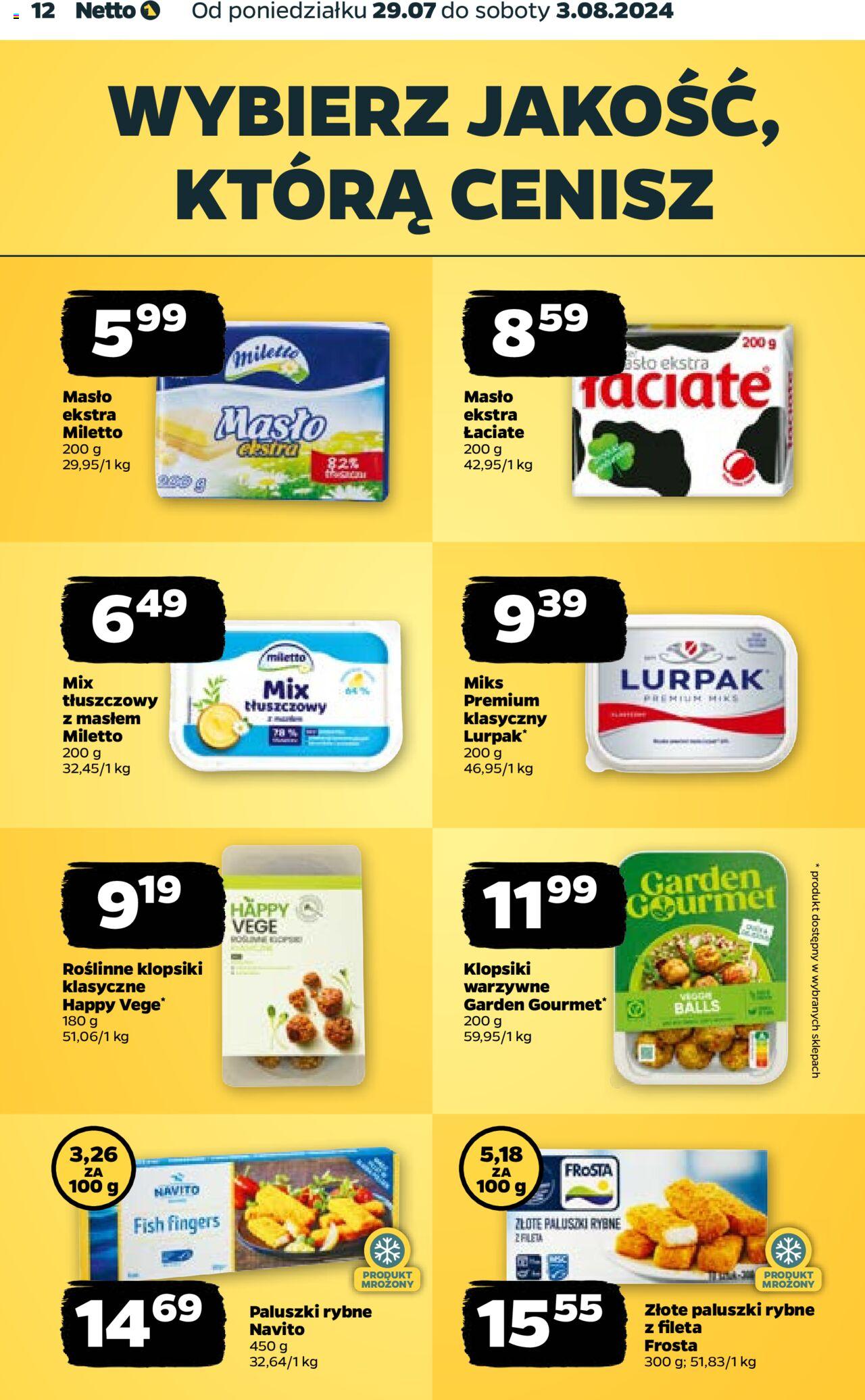  NETTO Gazetka ważna od 29.07.2024 do 03.08.2024 strona 12