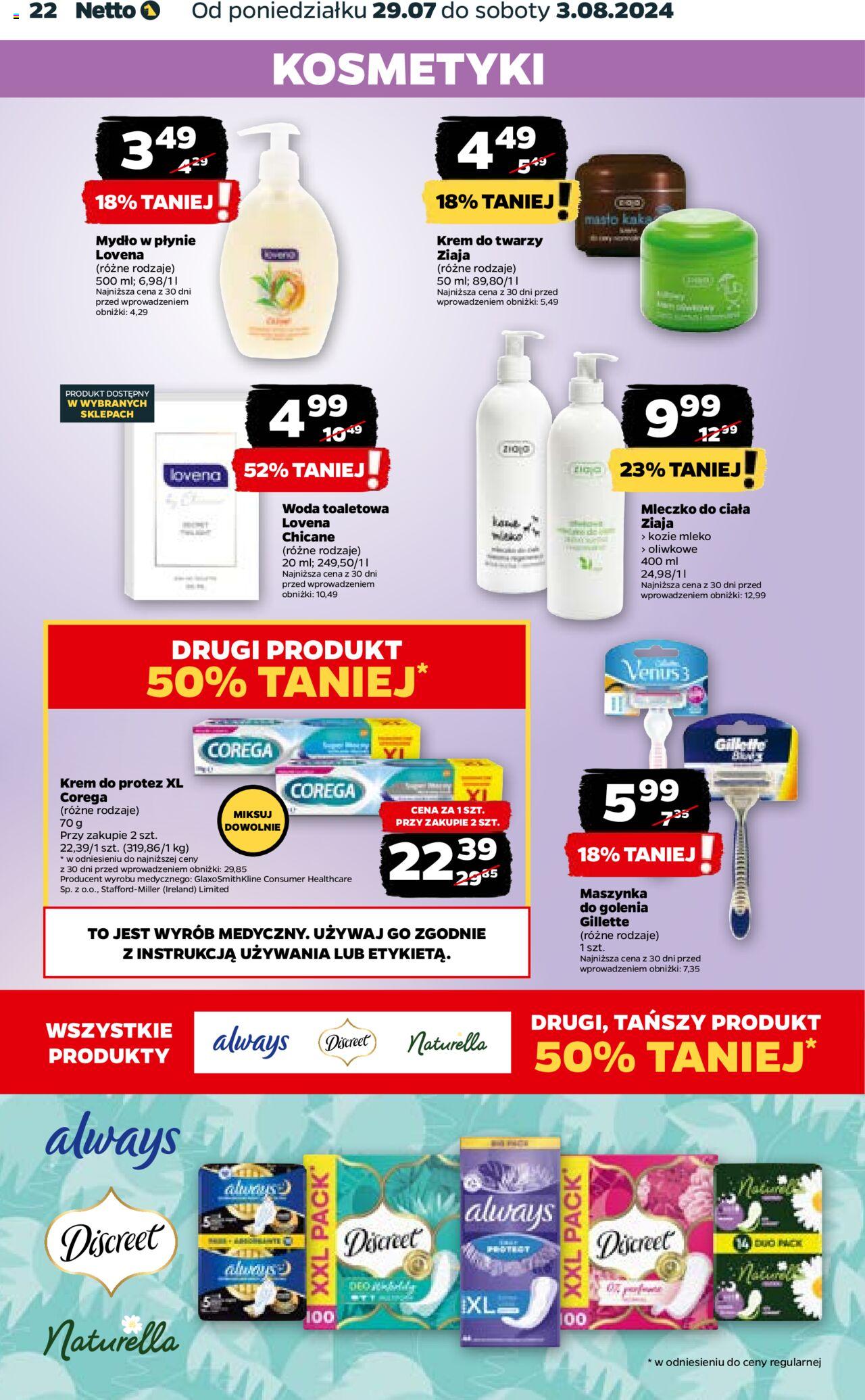  NETTO Gazetka ważna od 29.07.2024 do 03.08.2024 strona 22