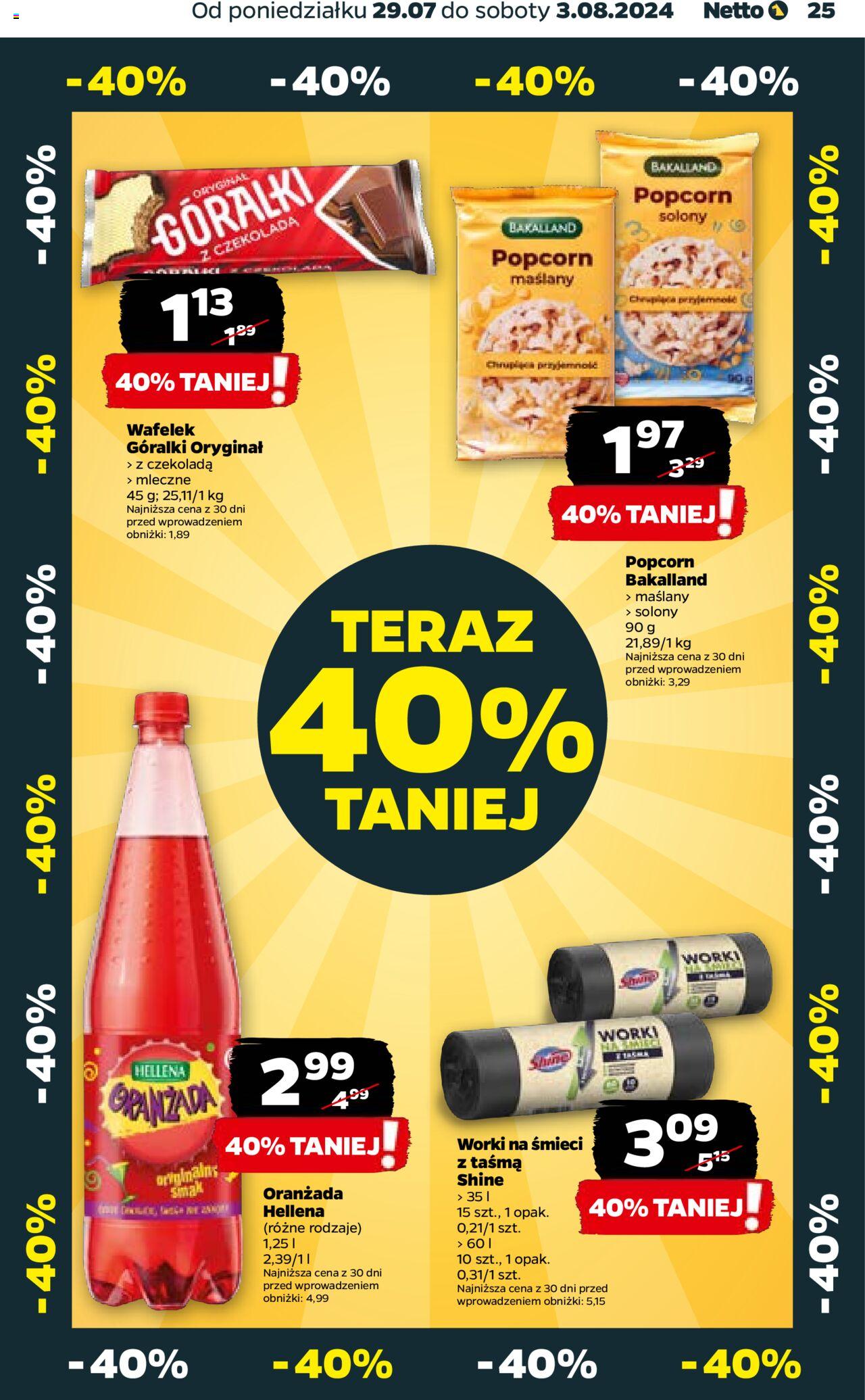  NETTO Gazetka ważna od 29.07.2024 do 03.08.2024 strona 25