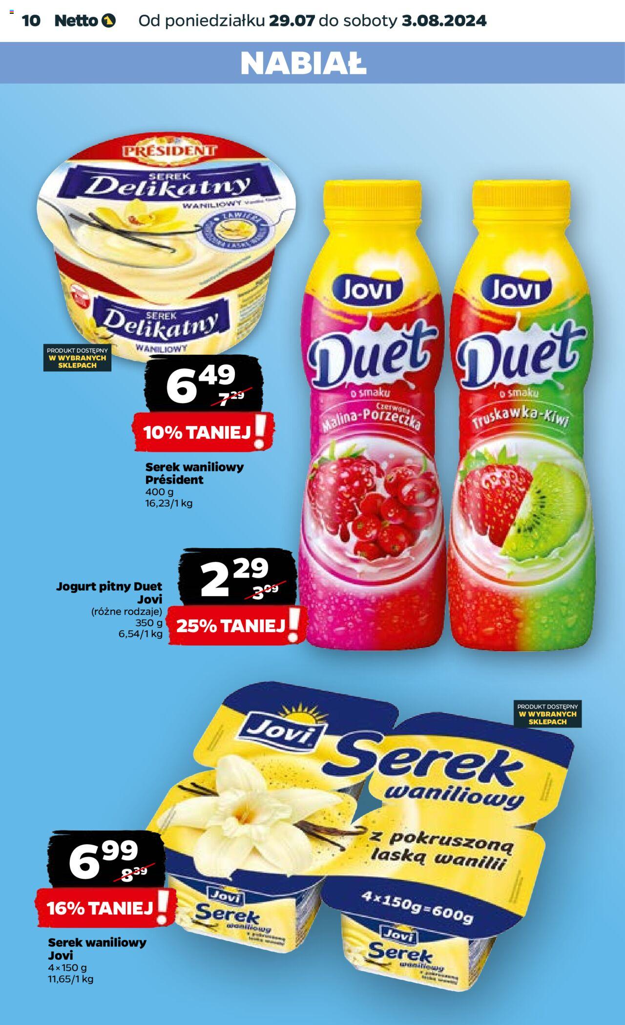  NETTO Gazetka ważna od 29.07.2024 do 03.08.2024 strona 10