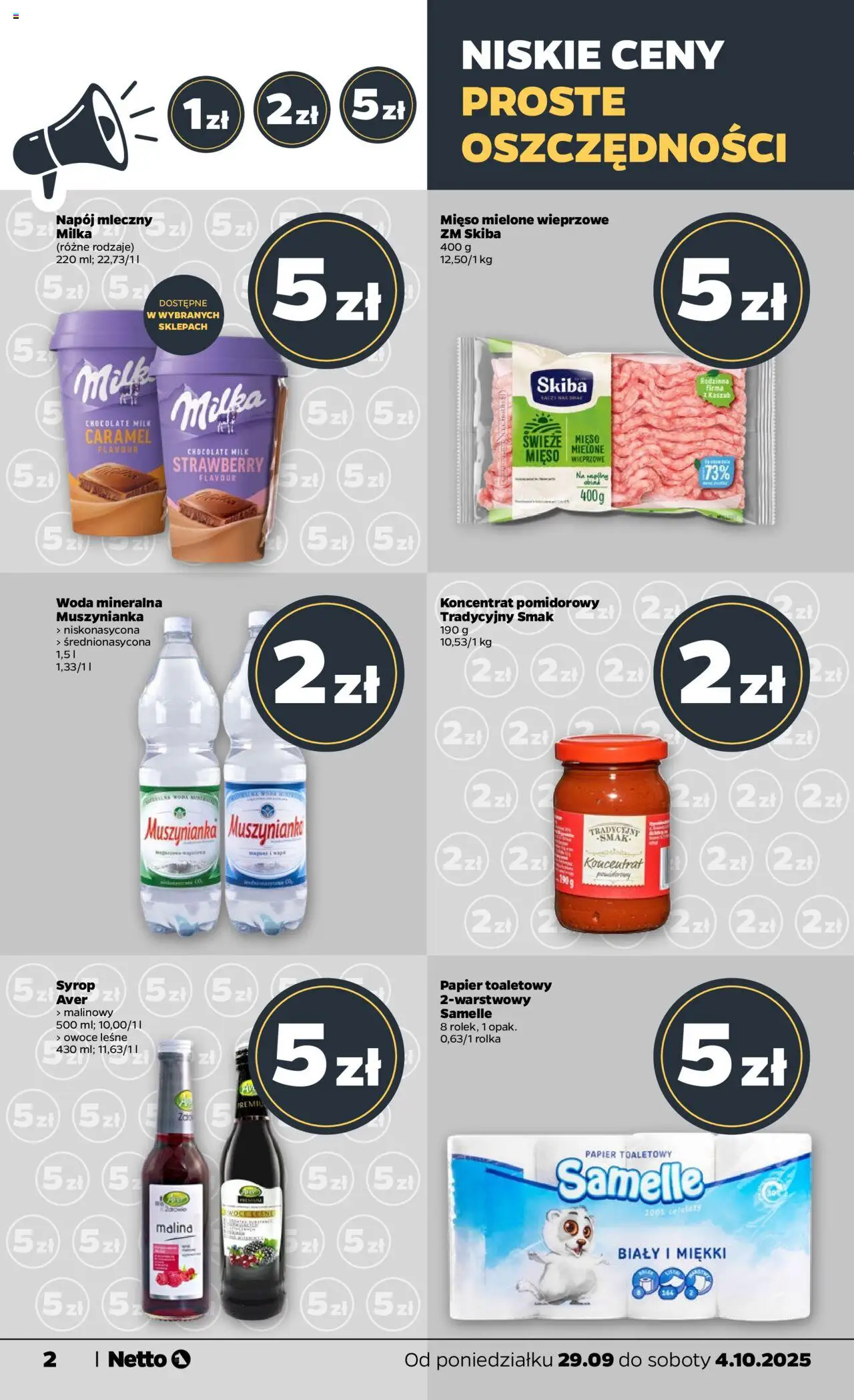 NETTO Gazetka ważna od 29.09.2025 do 04.10.2025 strona 2