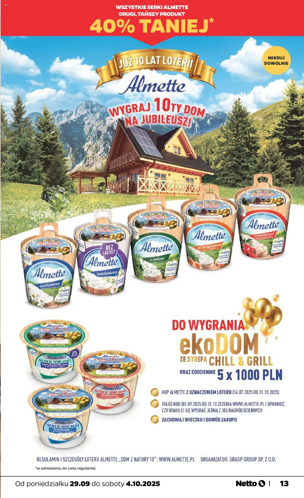 NETTO Gazetka ważna od 29.09.2025 do 04.10.2025 strona 13
