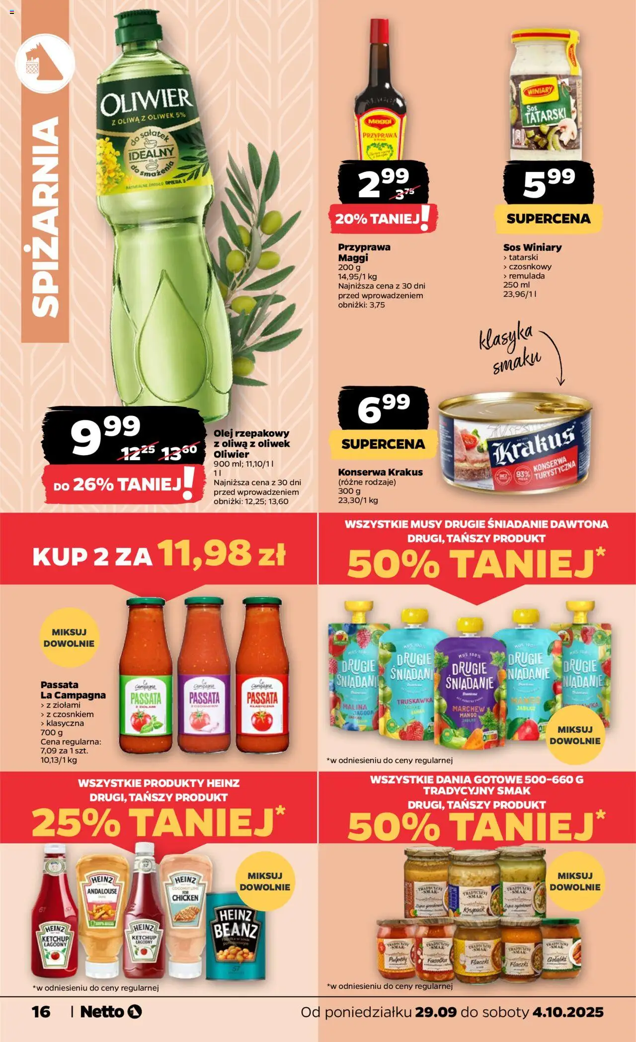NETTO Gazetka ważna od 29.09.2025 do 04.10.2025 strona 16