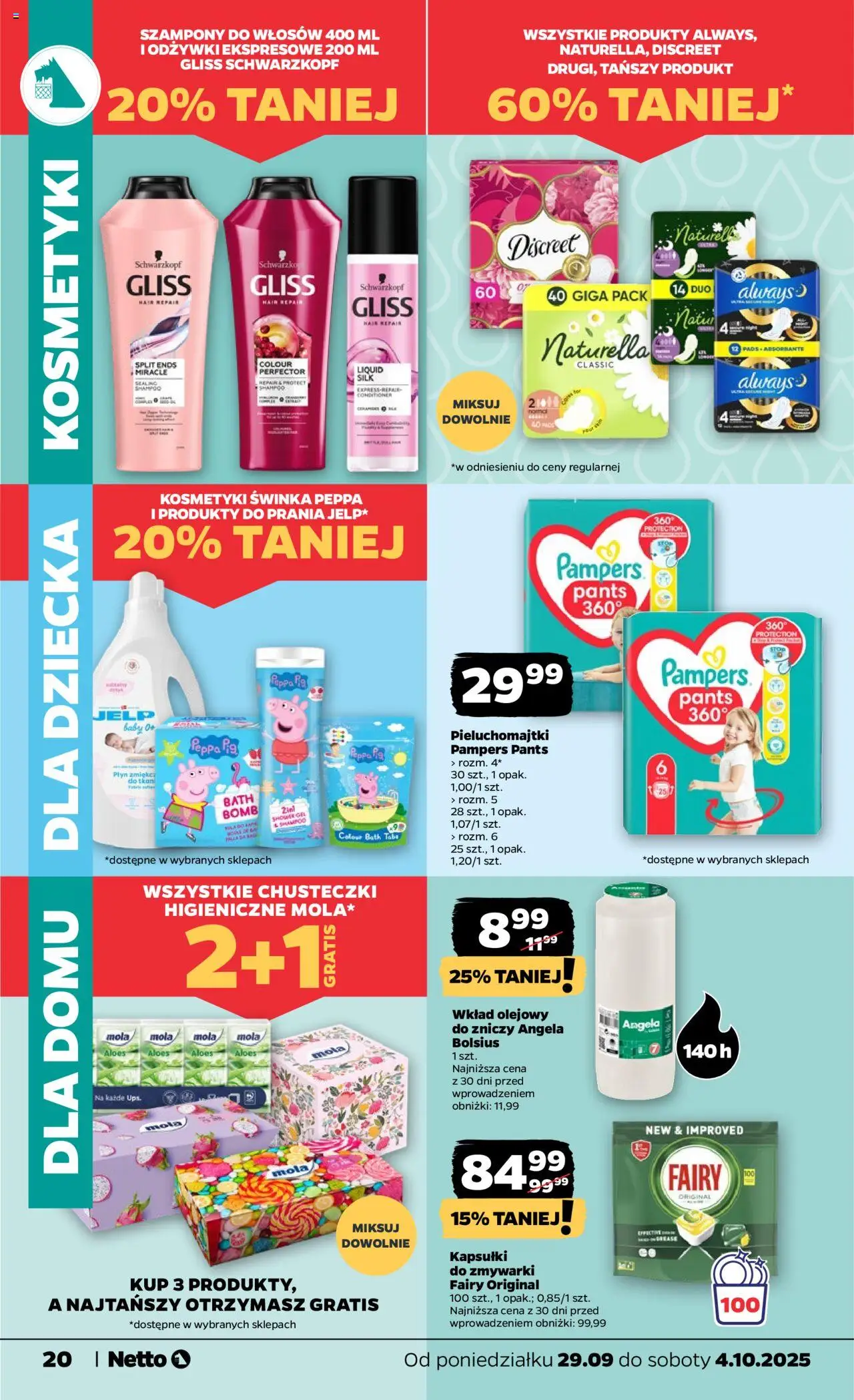 NETTO Gazetka ważna od 29.09.2025 do 04.10.2025 strona 20