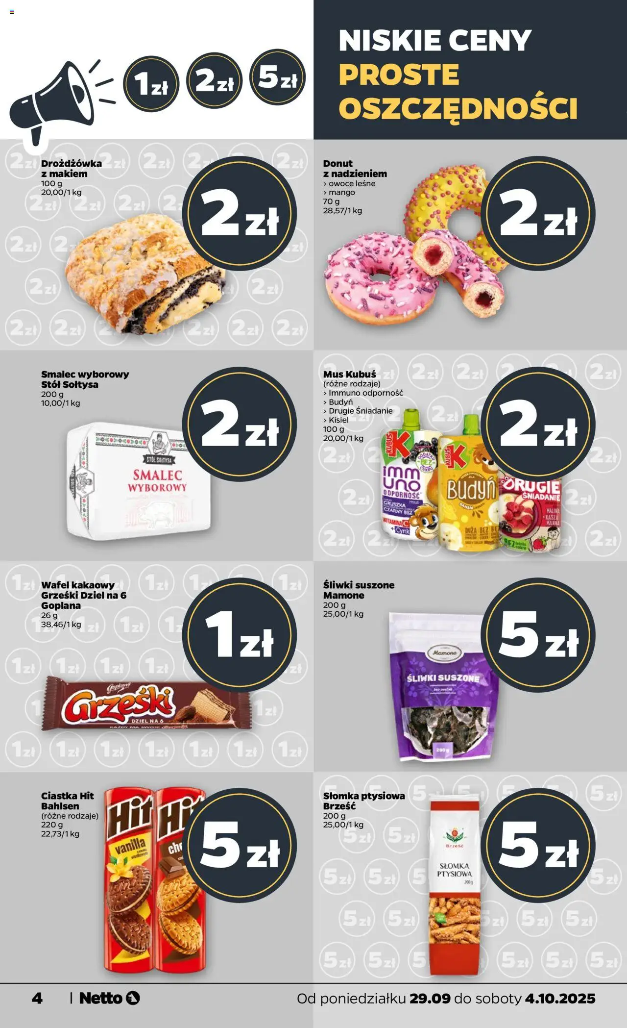 NETTO Gazetka ważna od 29.09.2025 do 04.10.2025 strona 4