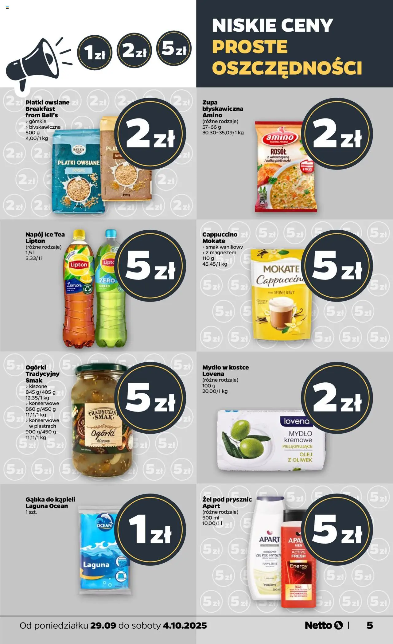 NETTO Gazetka ważna od 29.09.2025 do 04.10.2025 strona 5