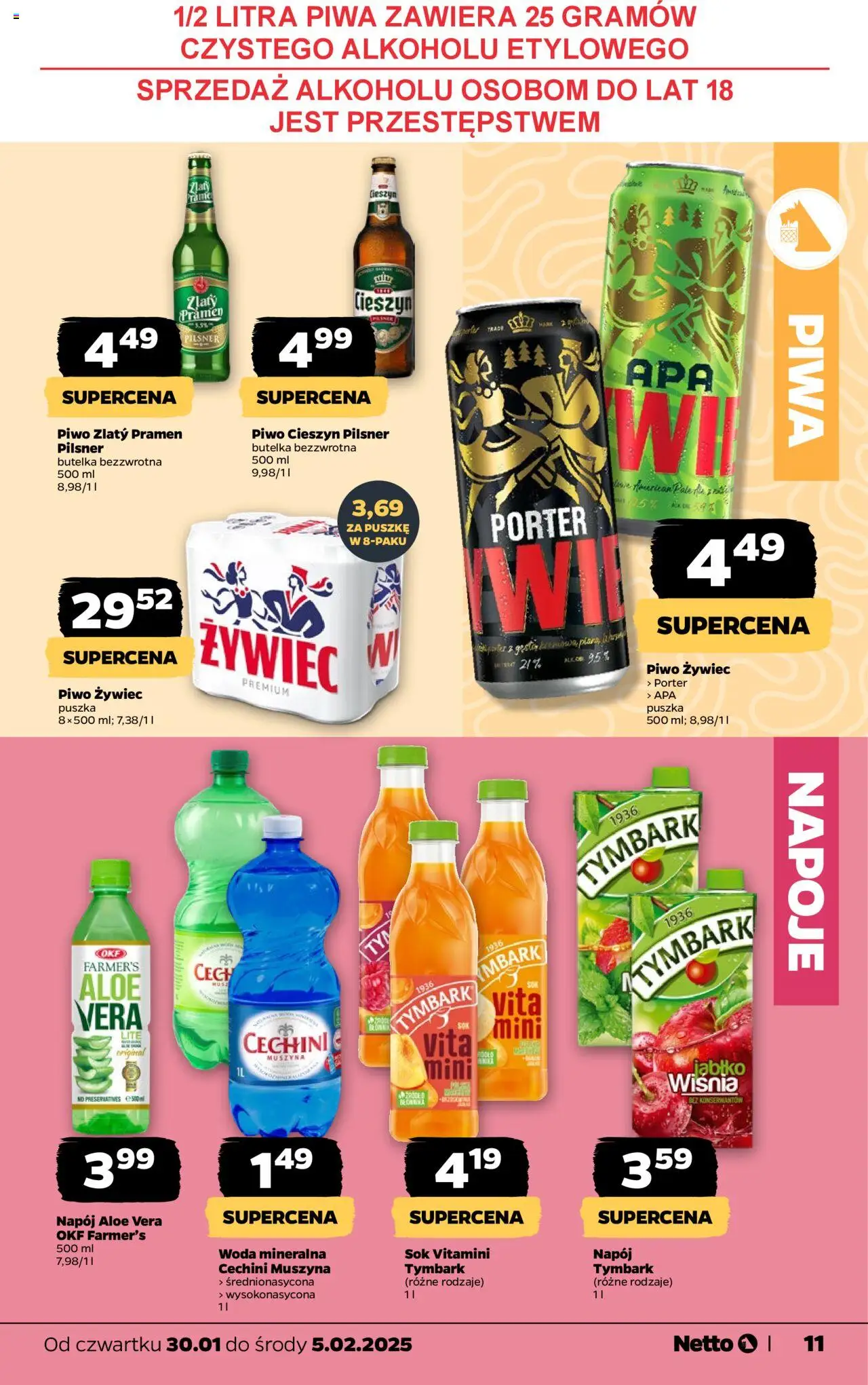 NETTO Gazetka ważna od 30.01.2025 do 05.02.2025 strona 11