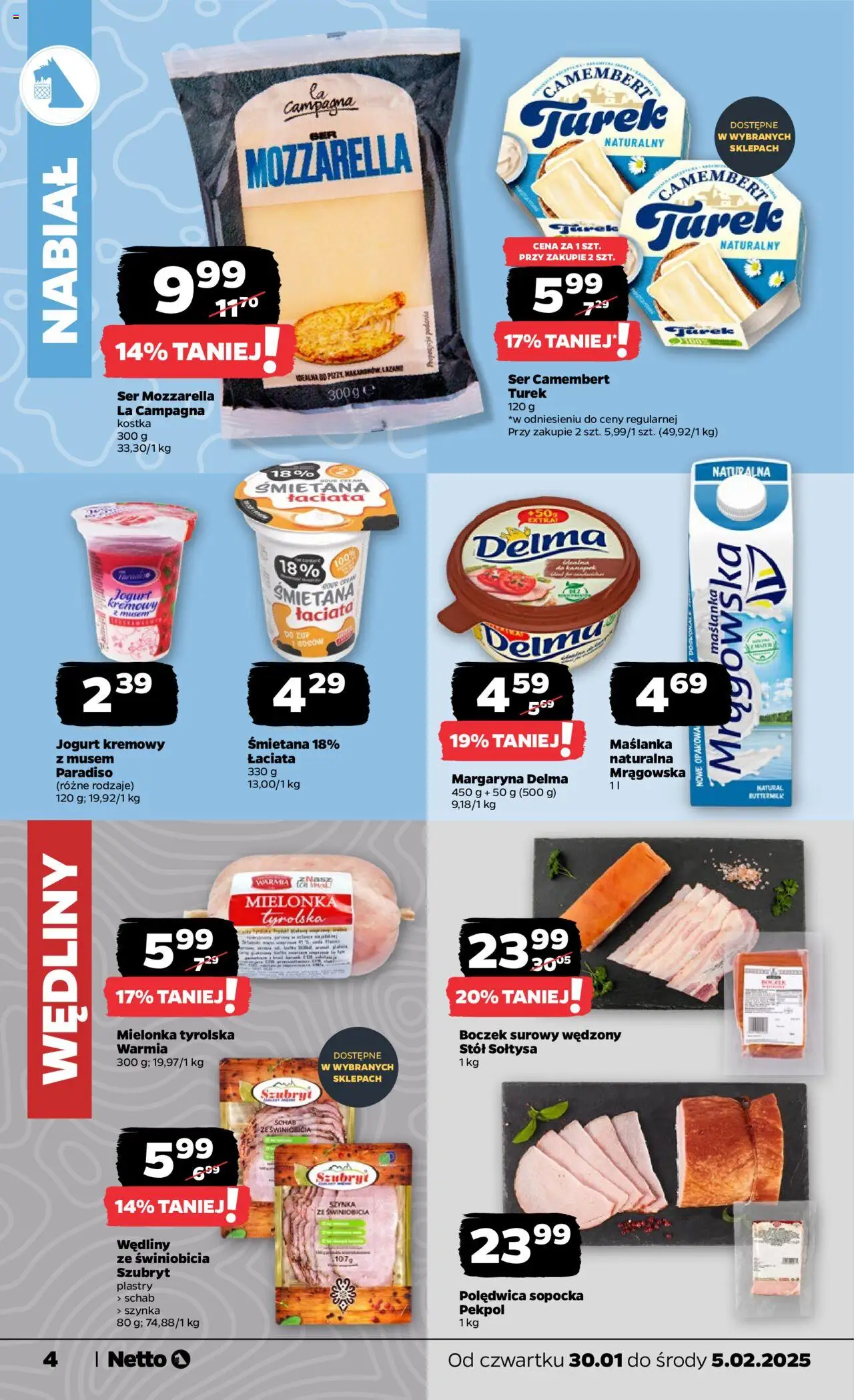 NETTO Gazetka ważna od 30.01.2025 do 05.02.2025 strona 4