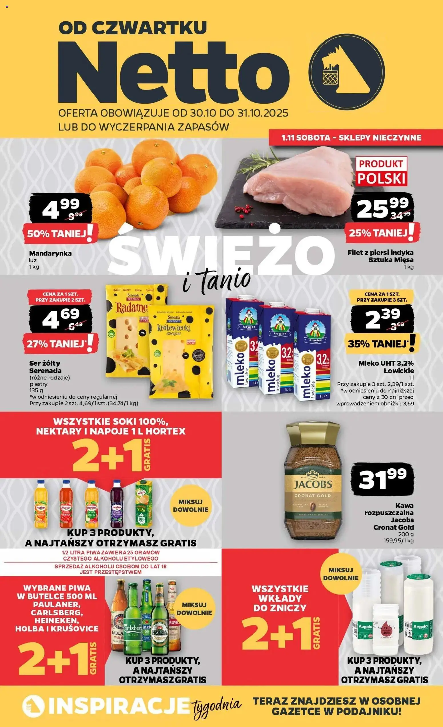 NETTO Gazetka ważna od  30.10.2025 do  31.10.2025 strona 1