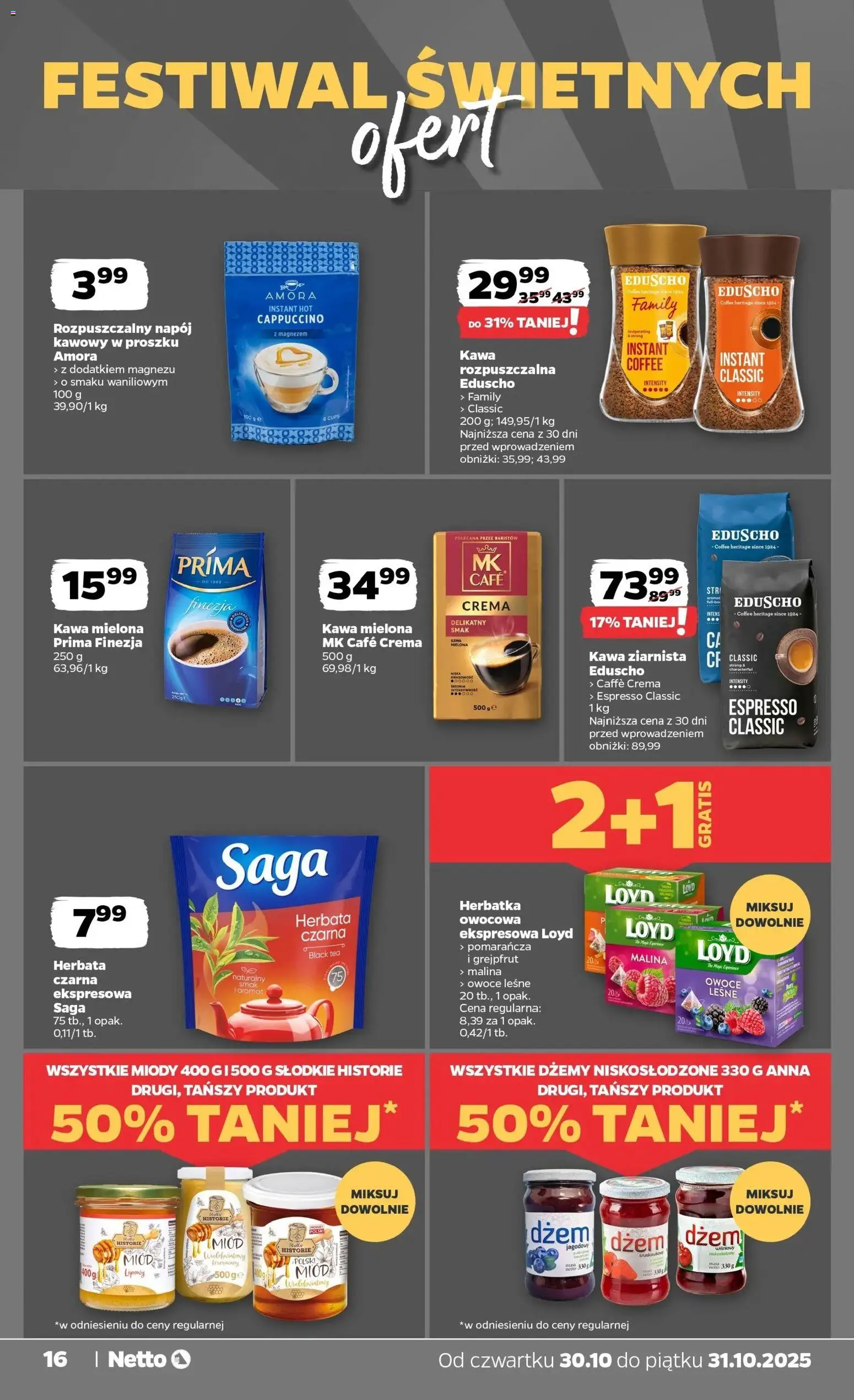 NETTO Gazetka ważna od  30.10.2025 do  31.10.2025 strona 16
