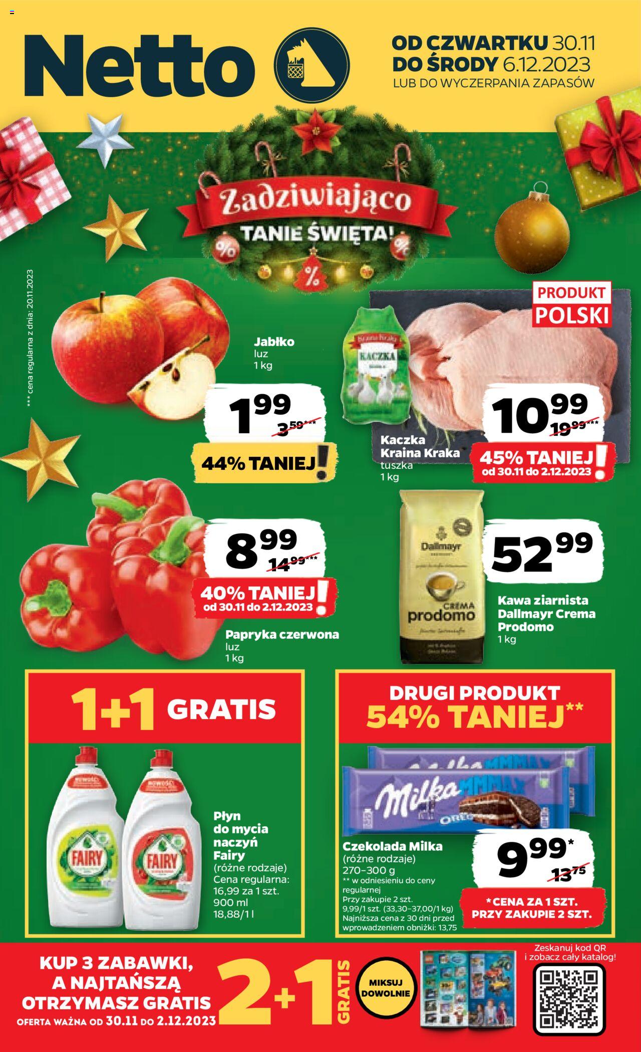 Netto gazetka ważna od 30.11.2023 do 06.12.2023 strona 1