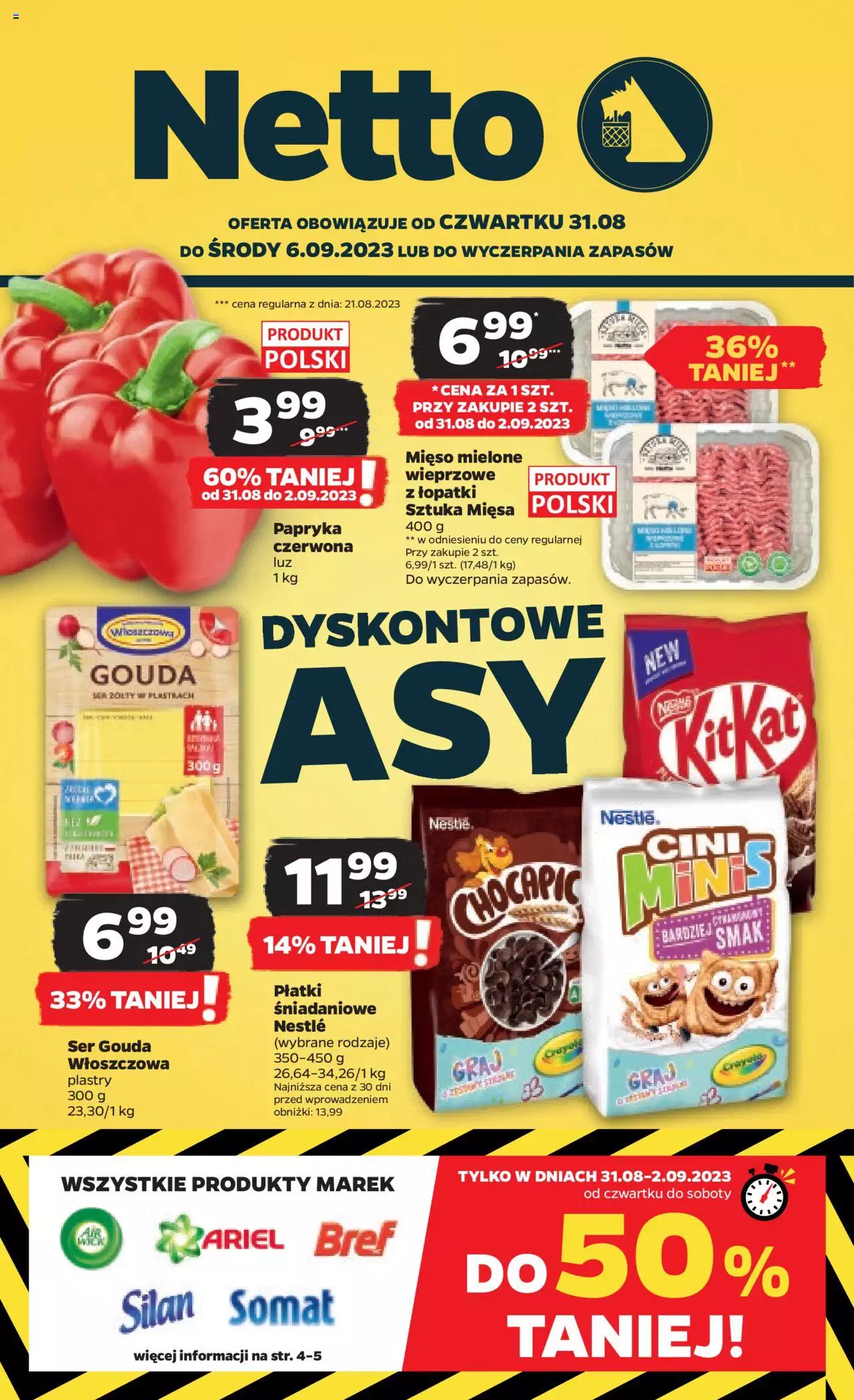 NETTO Gazetka ważna od 31.08.2023 do 06.09.2023 strona 1