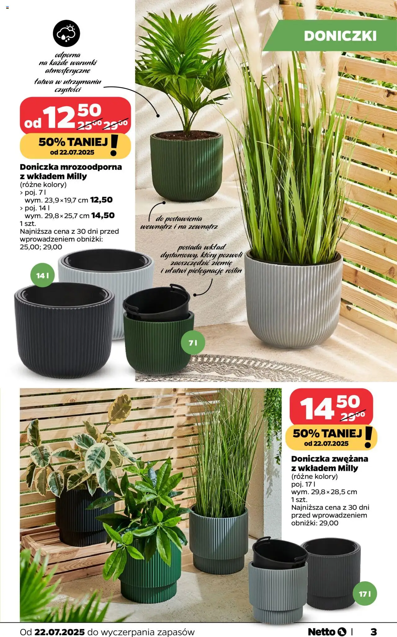 NETTO Katalog Ogród ważna od  21.07.2025 do 26.07.2025 strona 3