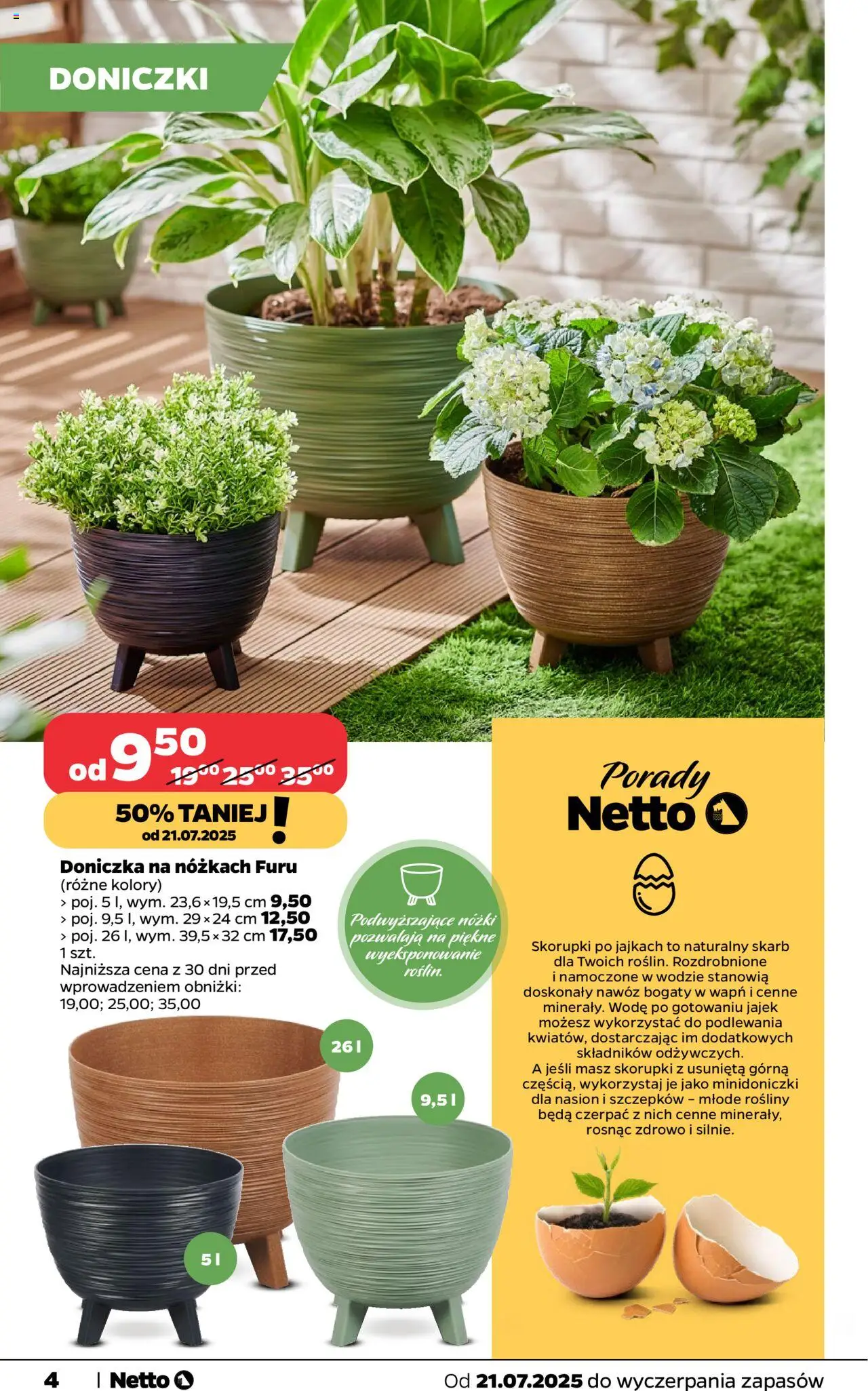 NETTO Katalog Ogród ważna od  21.07.2025 do 26.07.2025 strona 4