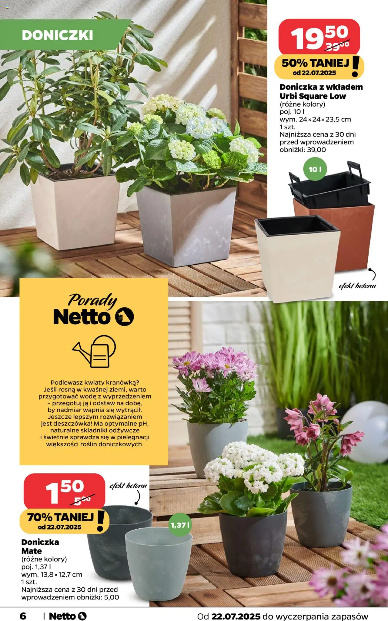 NETTO Katalog Ogród ważna od  21.07.2025 do 26.07.2025 strona 6