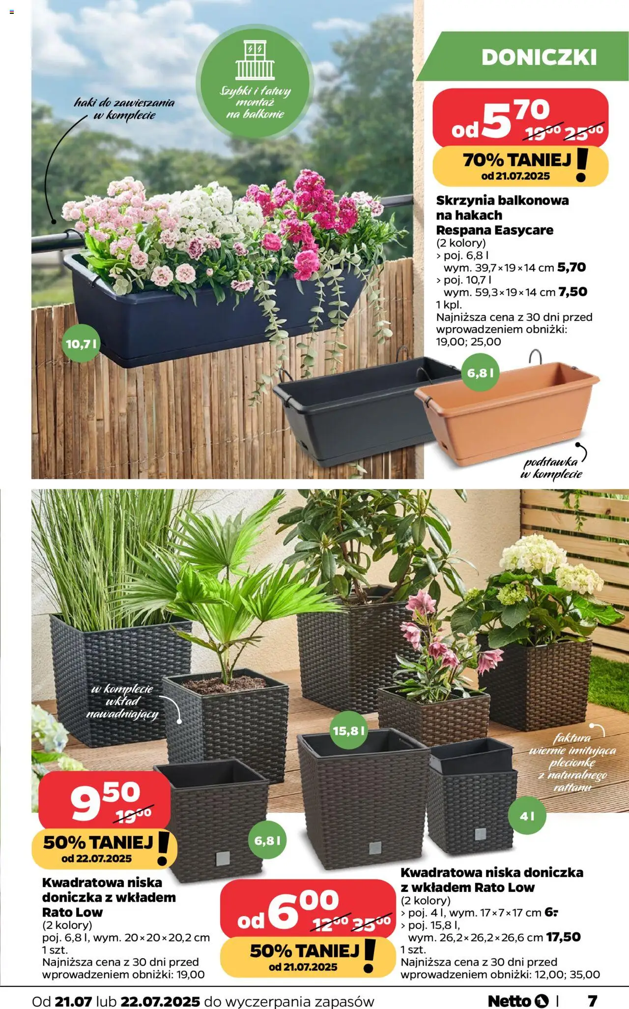 NETTO Katalog Ogród ważna od  21.07.2025 do 26.07.2025 strona 7