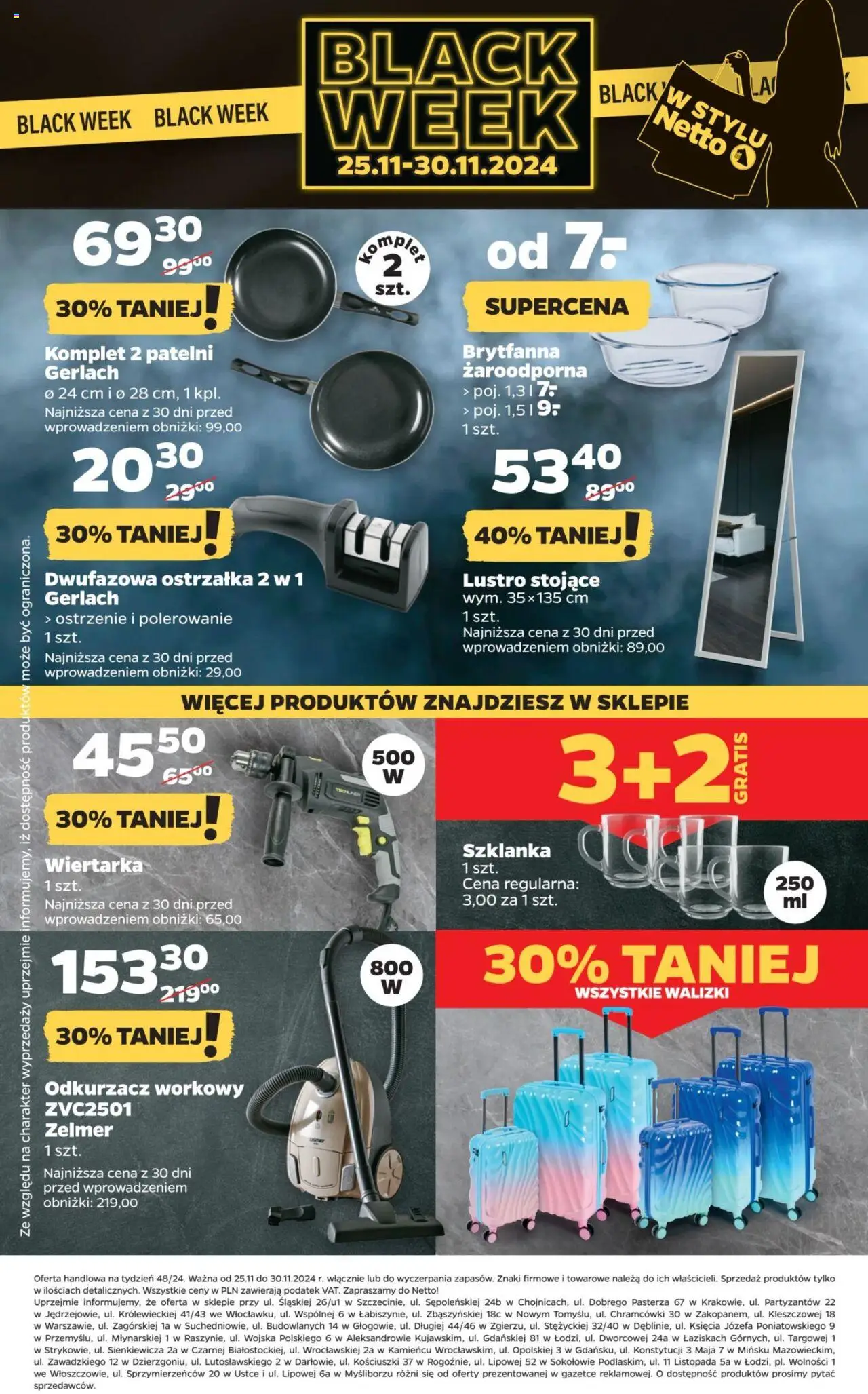 Netto Non Food BLACK FRIDAY Gazetka ważna  od 25.11.2024 do 30.11.2024 strona 3