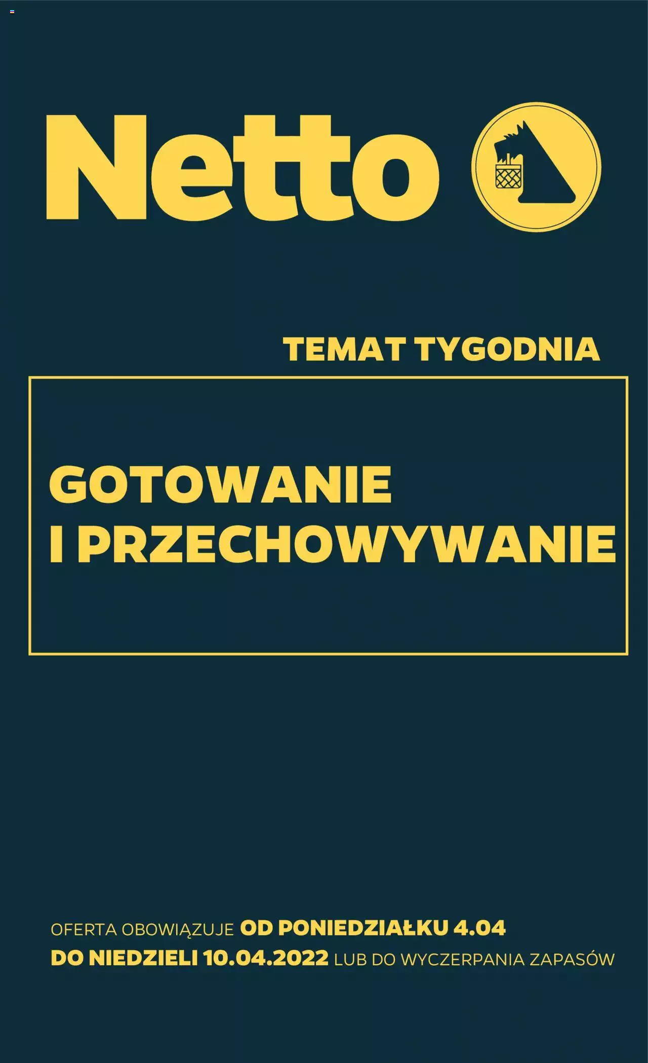 Netto Non Food gazetka ważna od  04.04.2022 do 10.04.2022 strona 1