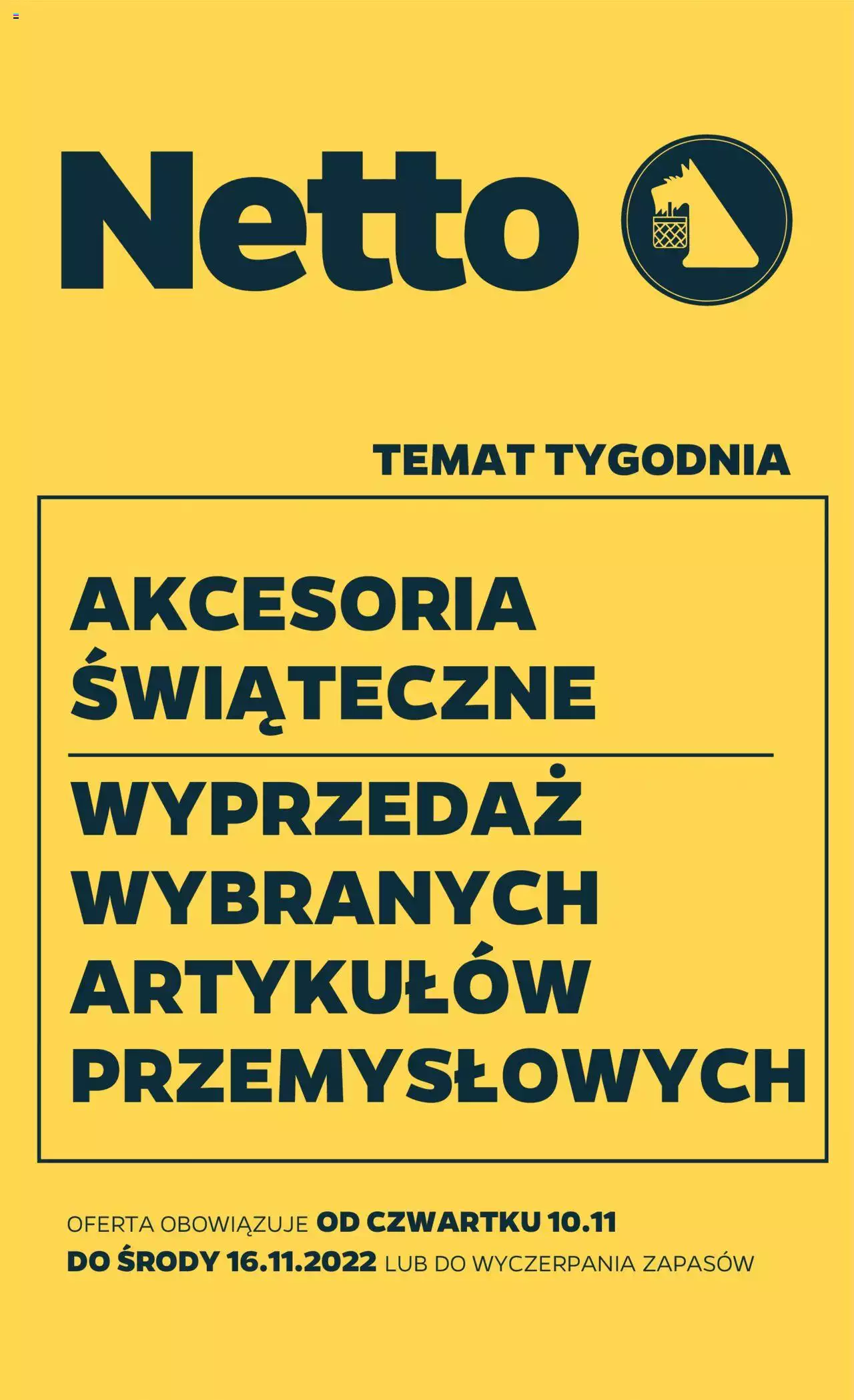NETTO Non Food gazetka ważna od 10.11.2022 do 16.11.2022 strona 1