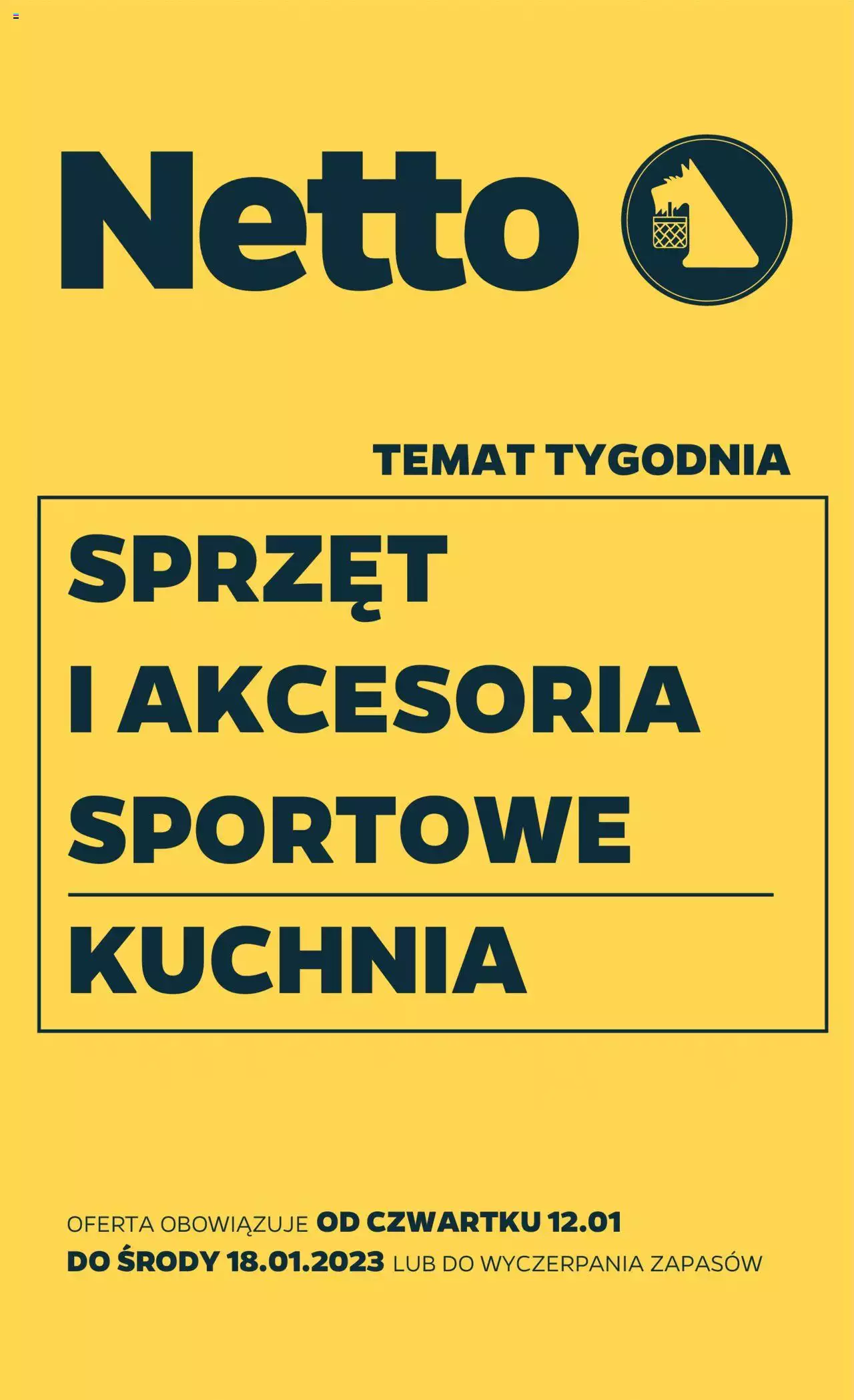 NETTO Non Food gazetka ważna od 12.01.2023 do 18.01.2023 strona 1