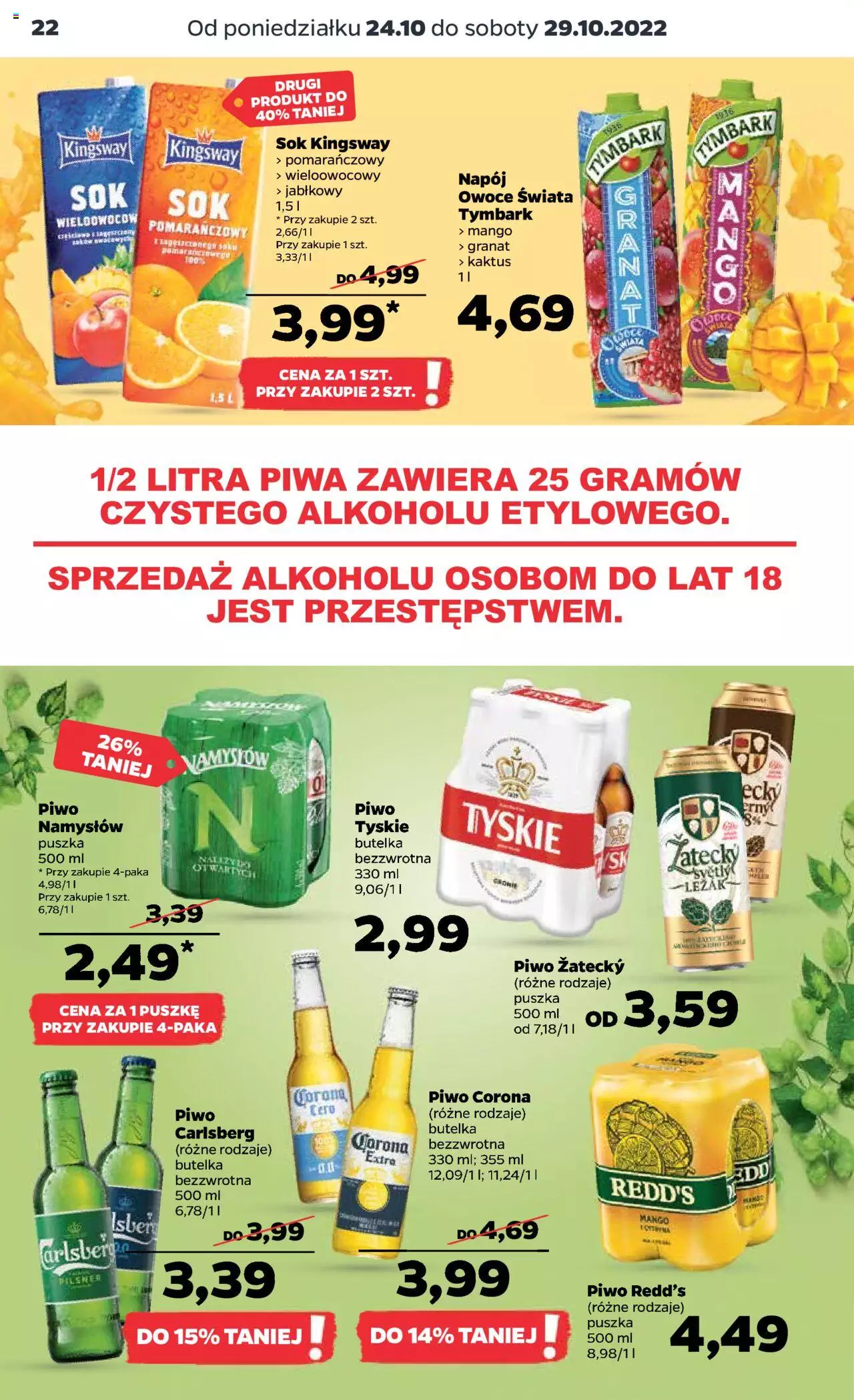 NETTO  gazetka ważna od 24.10.2022 do 29.10.2022 strona 22