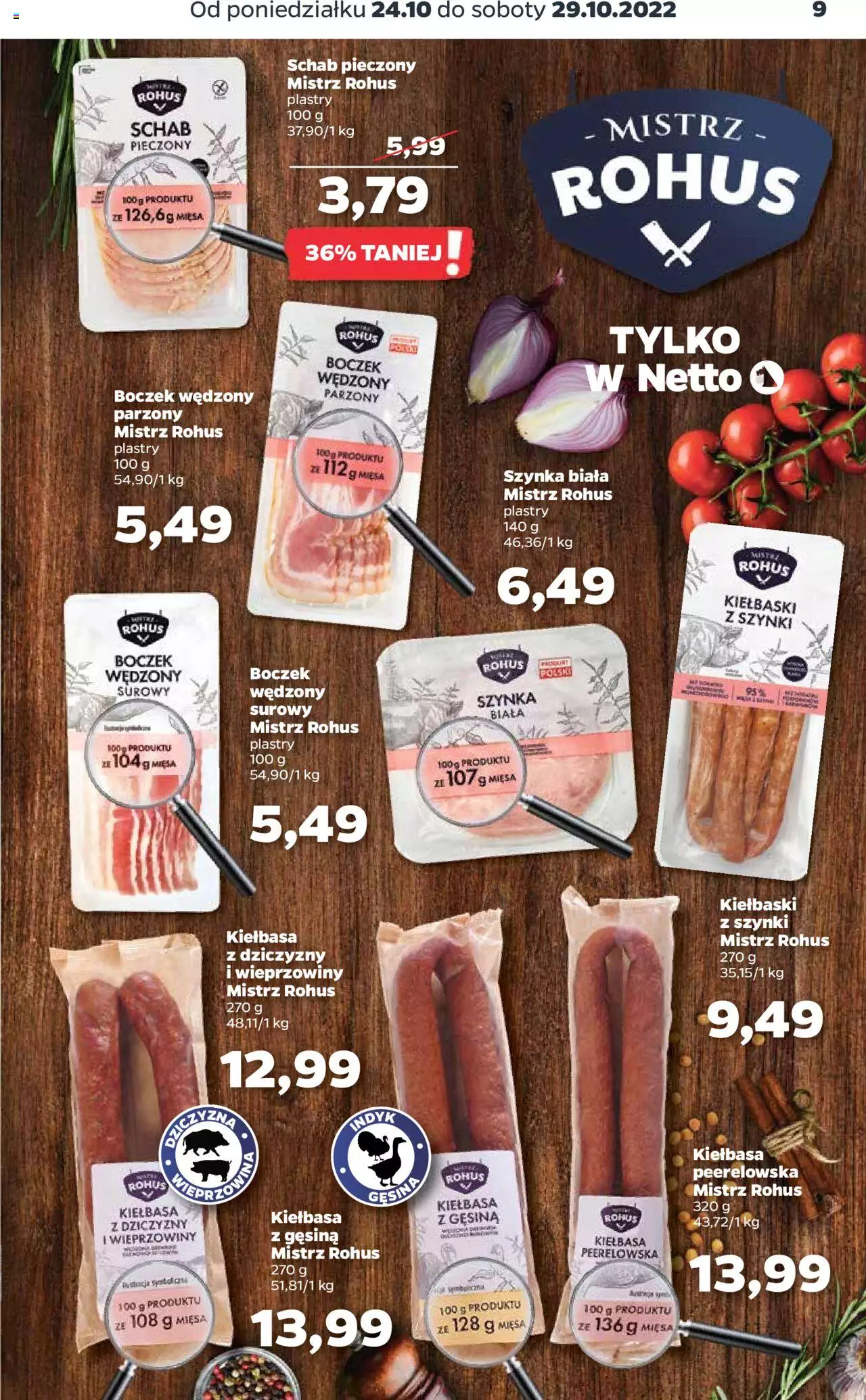 NETTO  gazetka ważna od 24.10.2022 do 29.10.2022 strona 9