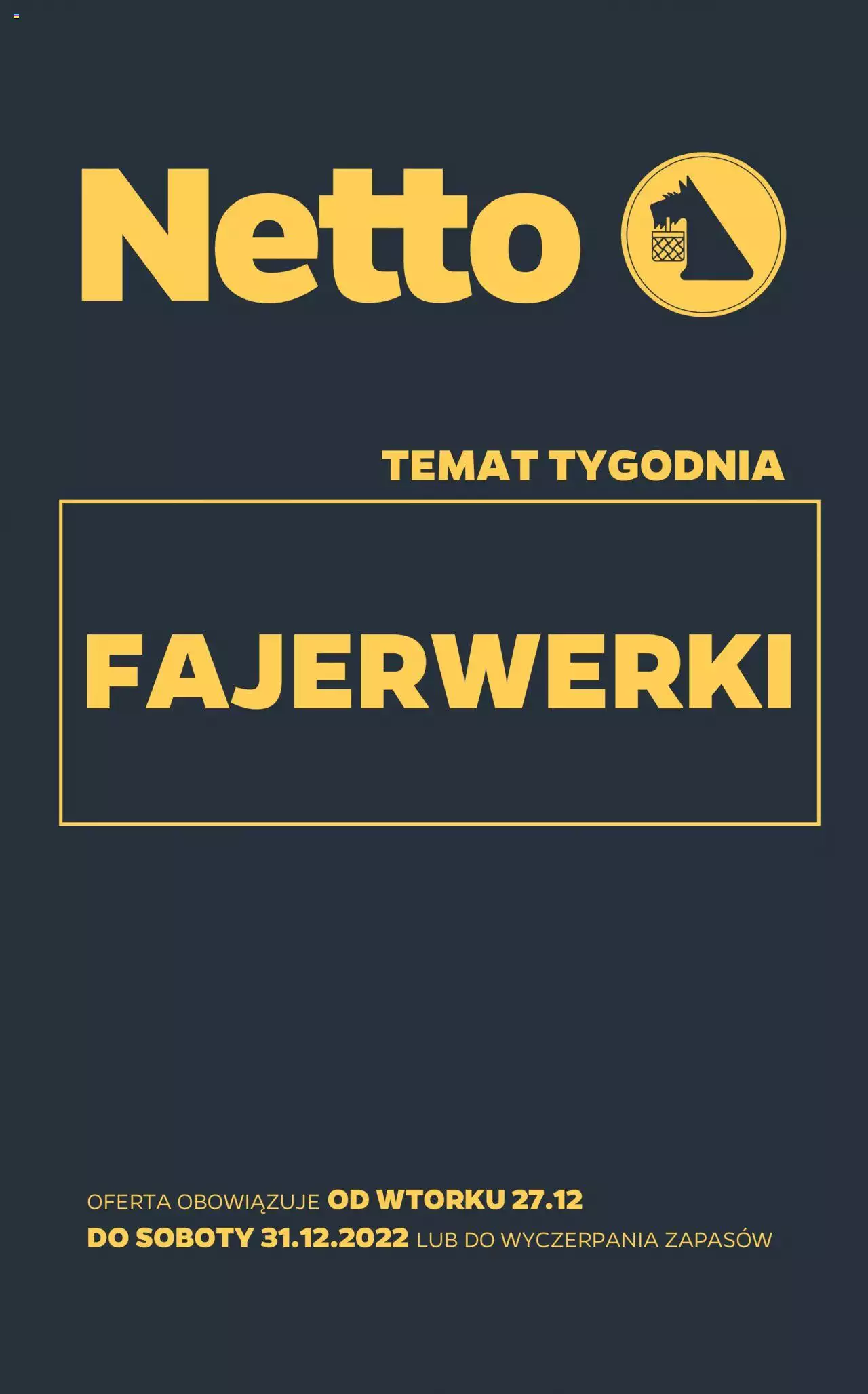 NETTO Non Food gazetka ważna  od 27.12.2022 do 31.12.2022 strona 1