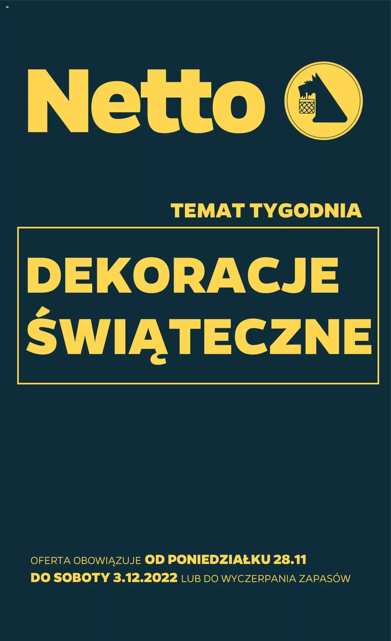 NETTO Non Food gazetka ważna od 28.11.2022 do 03.12.2022 strona 1