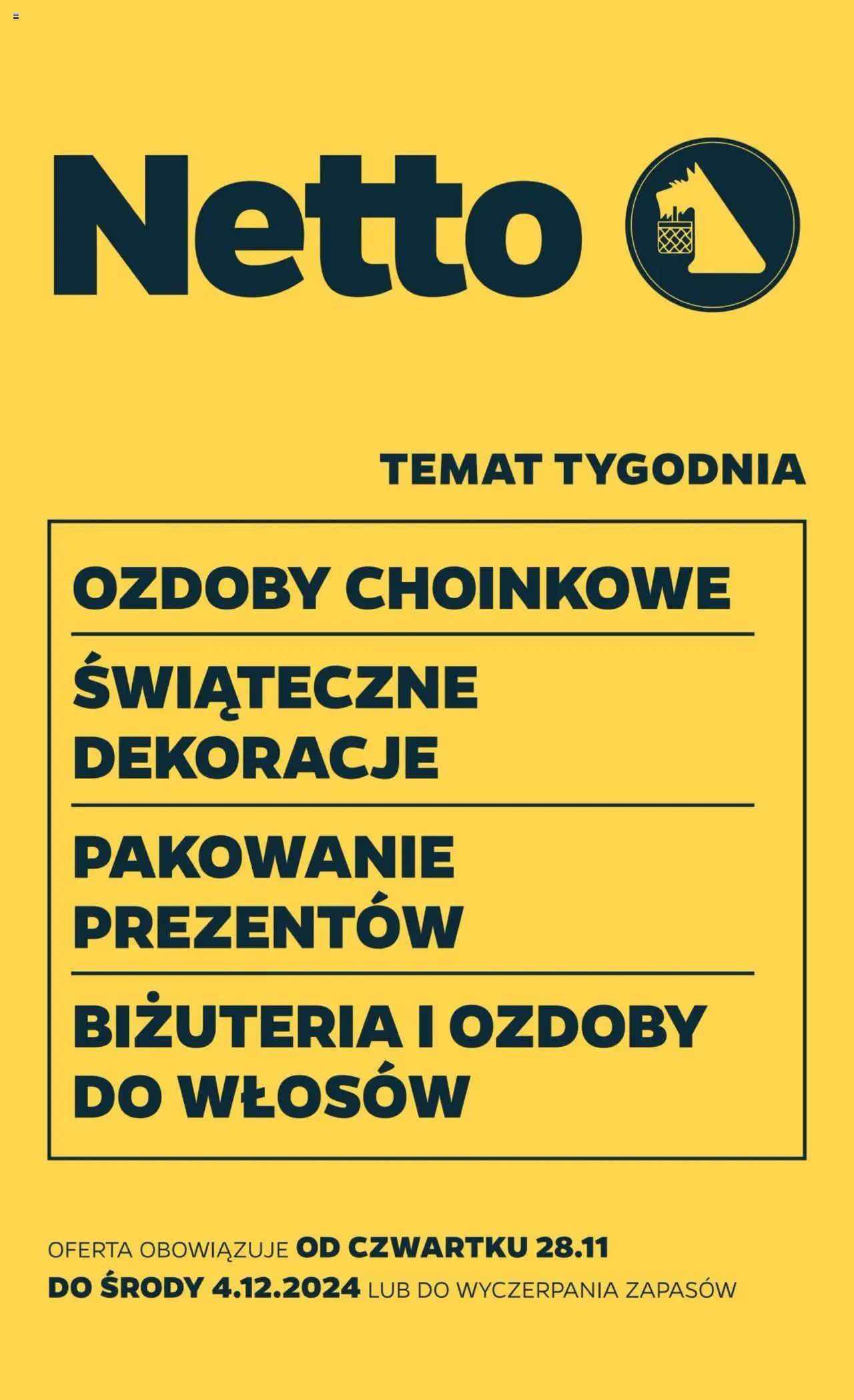 Netto Non Food gazetka ważna od 28.11.2024 do 04.12.2024 strona 1