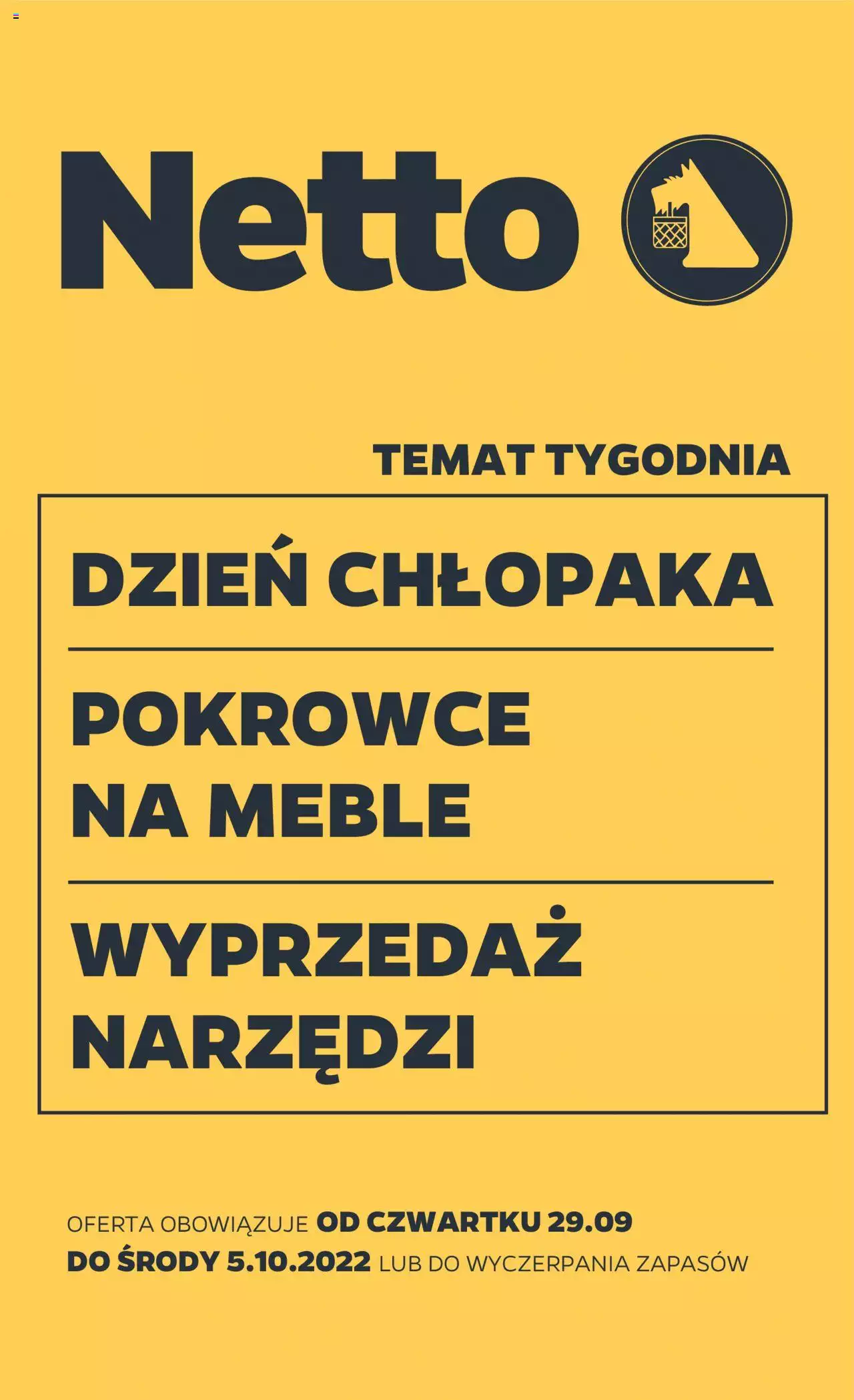 NETTO Non Food gazetka ważna od  29.09.2022 do 05.10.2022 strona 1