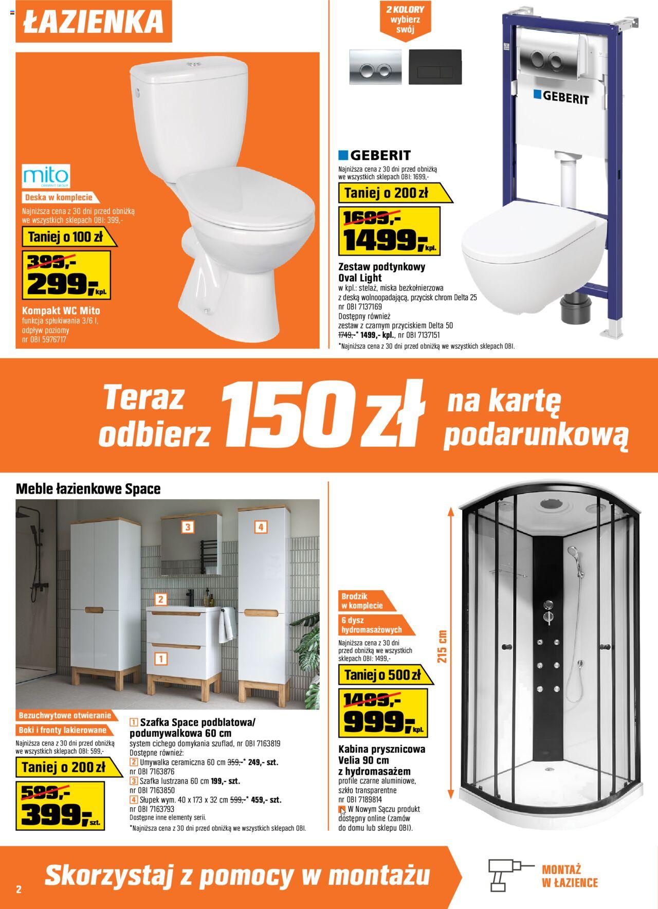 OBI Gazetka ważna od 02.10.2024 do 22.10.2024 strona 2