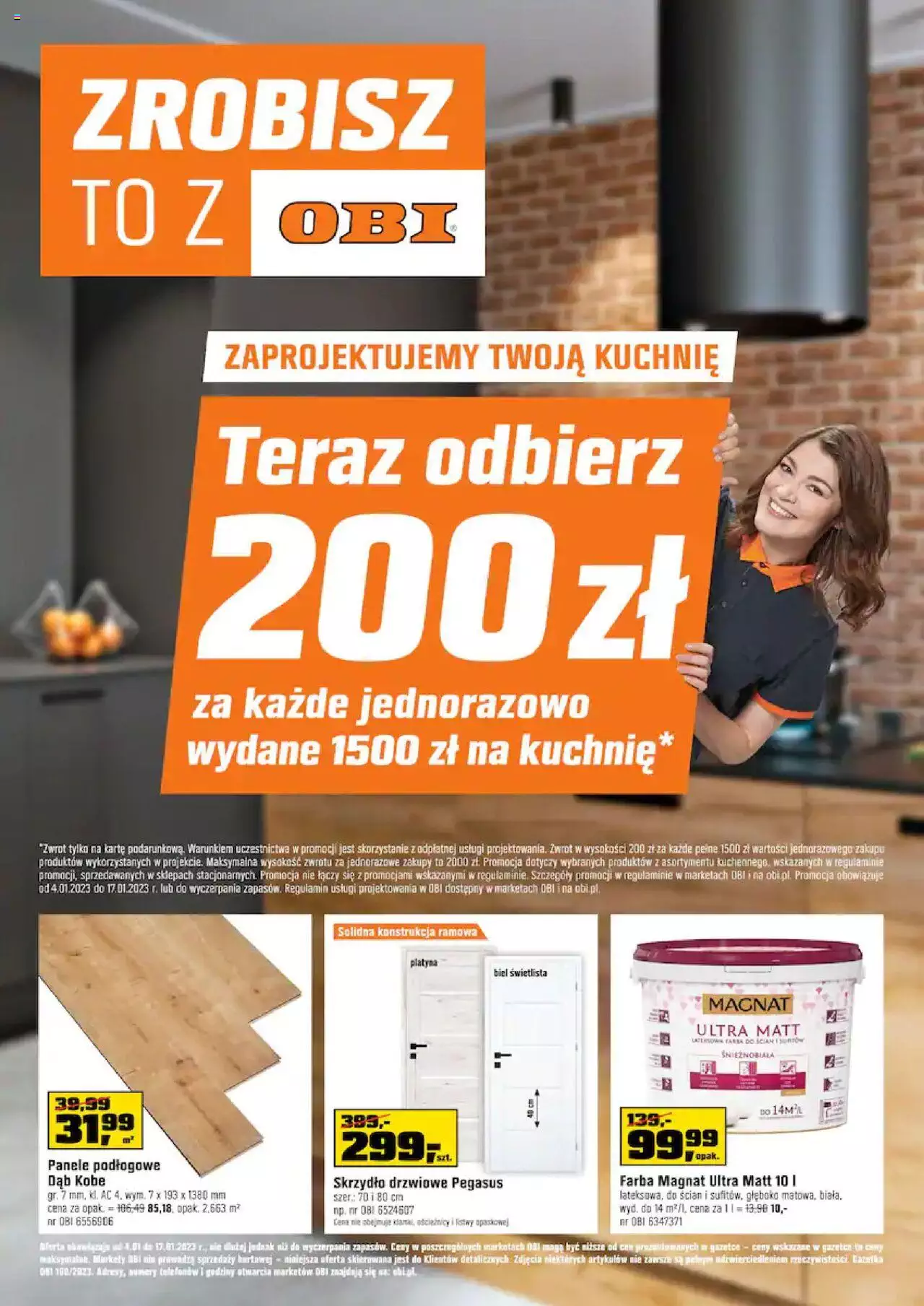 OBI gazetka ważna od 04.01.2023 do 17.01.2023 strona 1