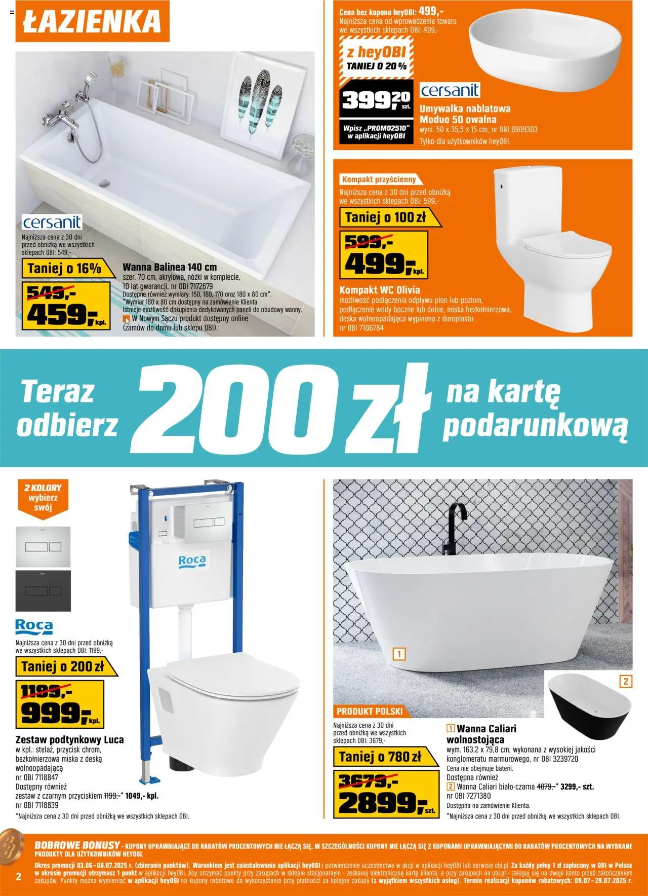 OBI Gazetka  ważna od 04.06.2025 do 17.06.2025 strona 2