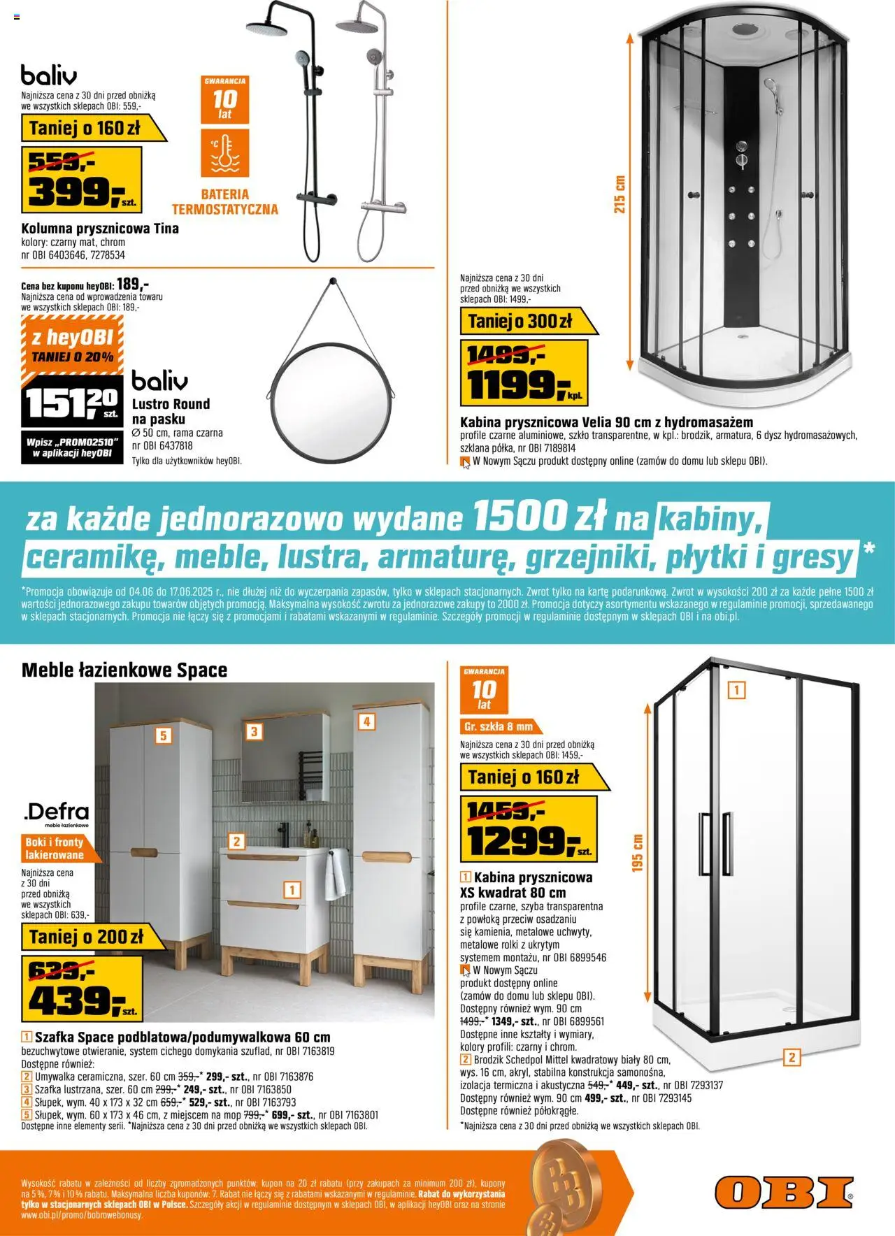 OBI Gazetka  ważna od 04.06.2025 do 17.06.2025 strona 3