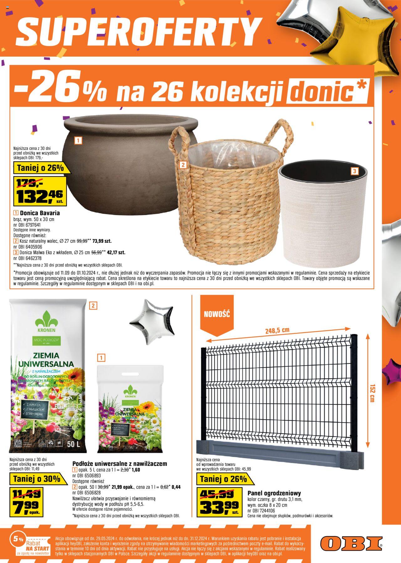 OBI Gazetka ważna od 11.09.2024 do 01.10.2024 strona 15