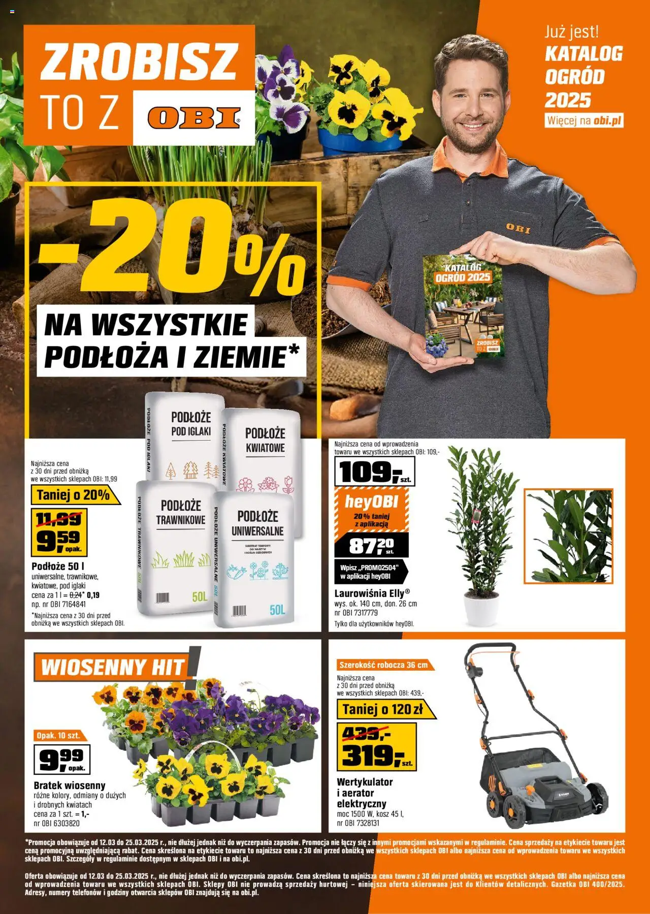 OBI Gazetka ważna od 12.03.2025 do 25.03.2025 strona 1