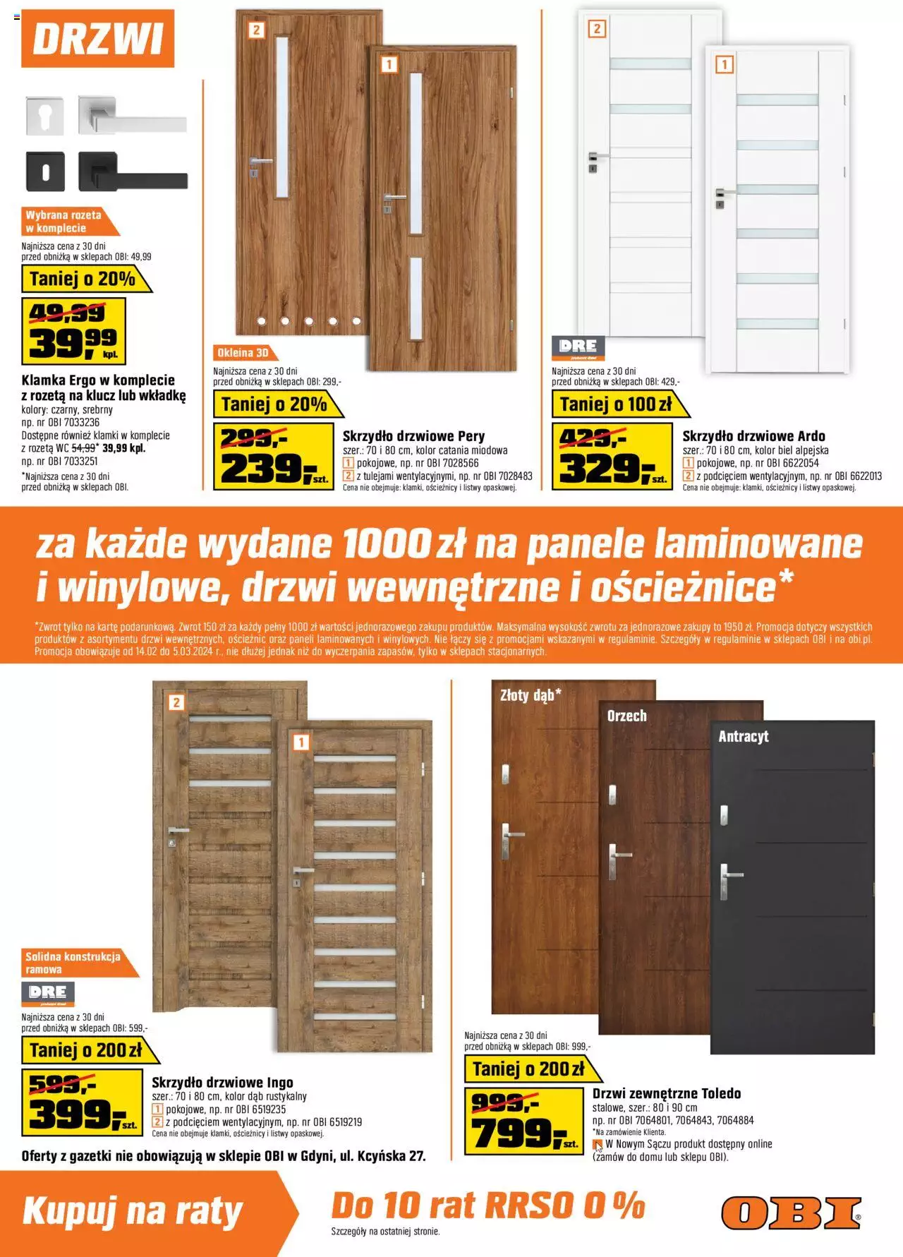OBI Gazetka ważna od 14.02.2024 do 05.03.2024 strona 9