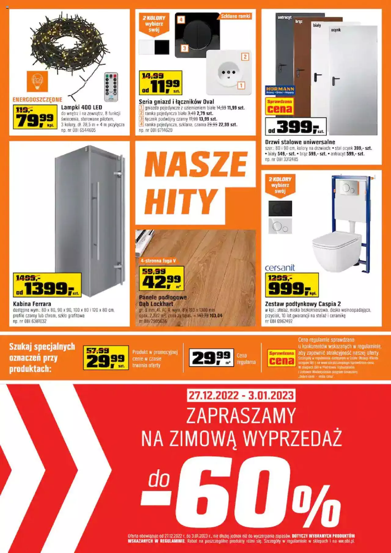 OBI  gazetka ważna od 14.12.2022 do 27.12.2022 strona 22