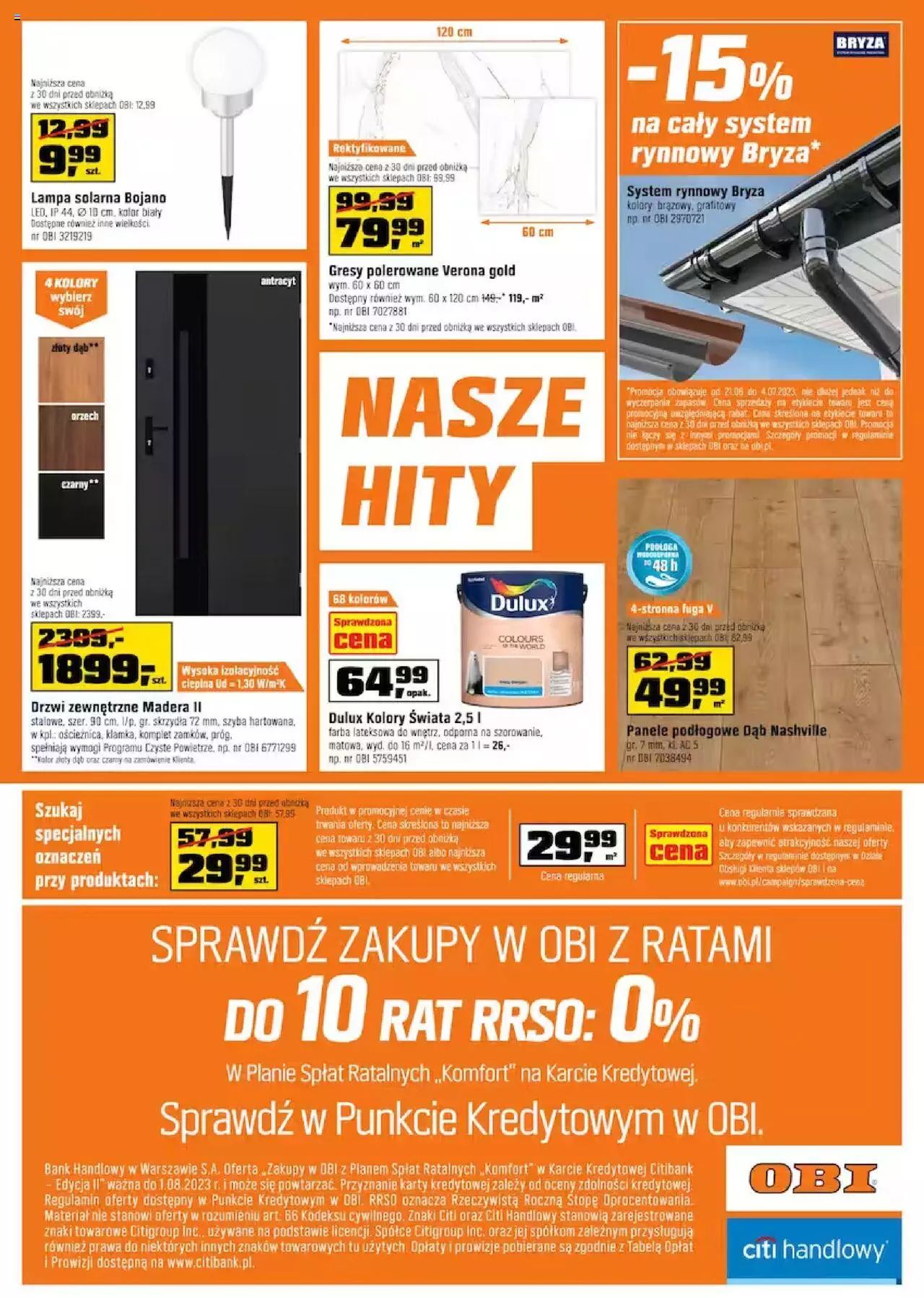 OBI Gazetka ważna od 21.06.2023 do 04.07.2023 strona 12