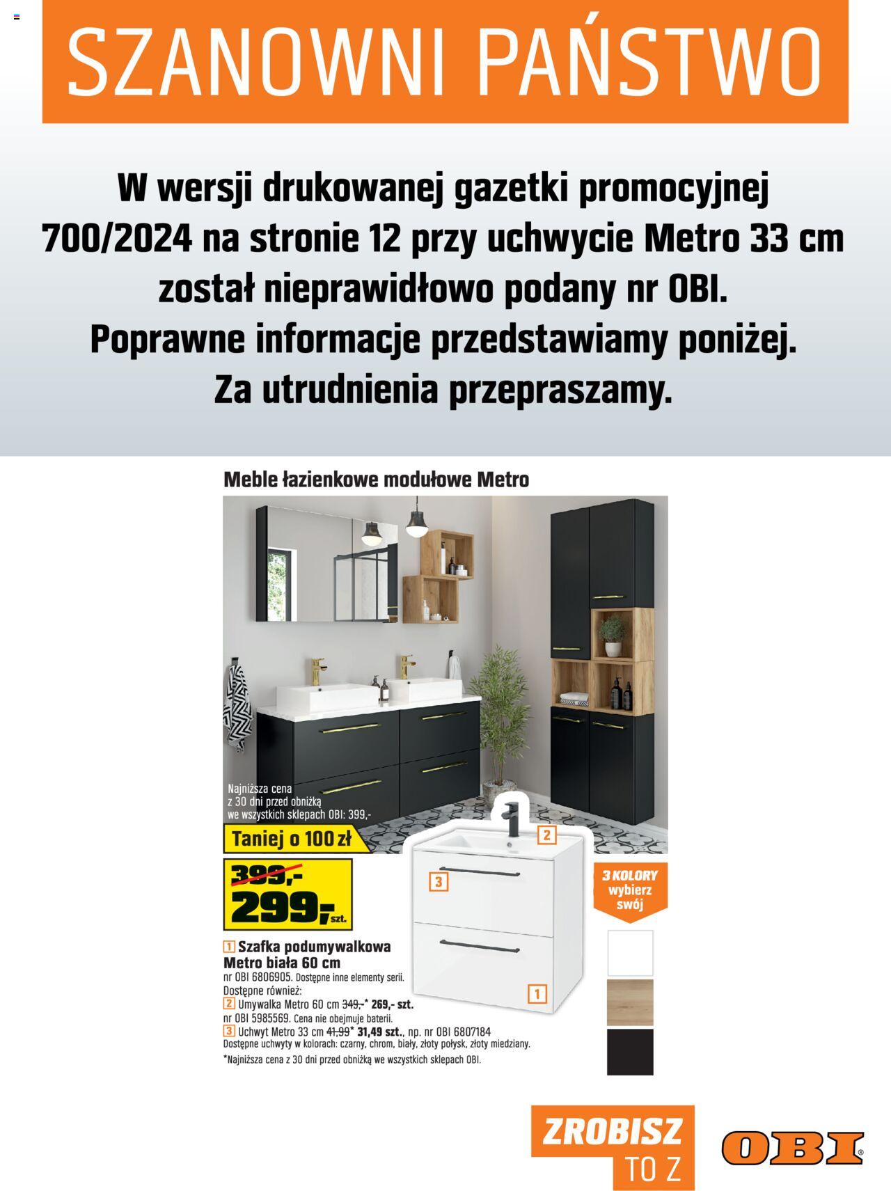 OBI Gazetka ważna od 24.04.2024 do 07.05.2024 strona 17