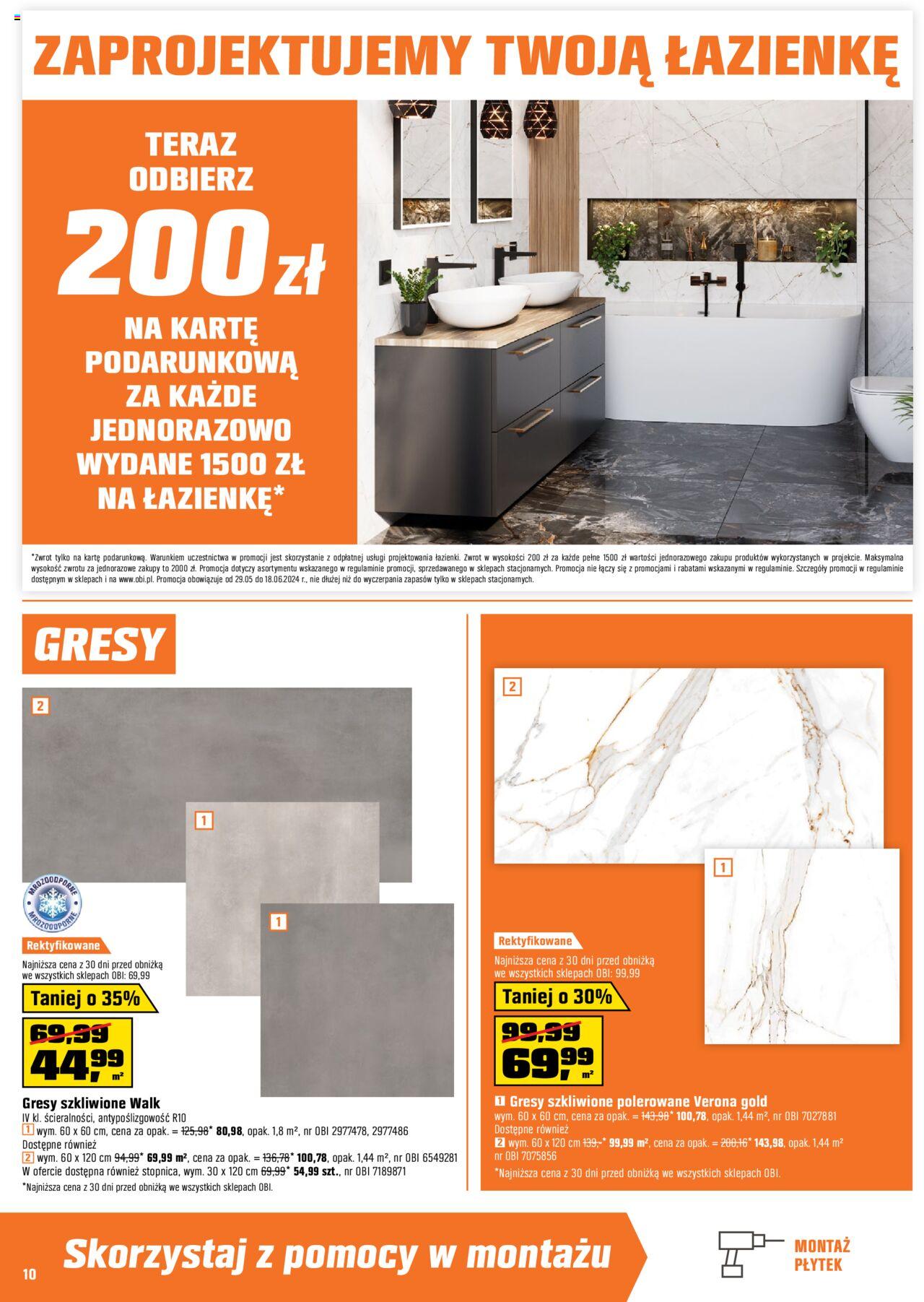 OBI Gazetka ważna od 29.05.2024 do 18.06.2024 strona 8