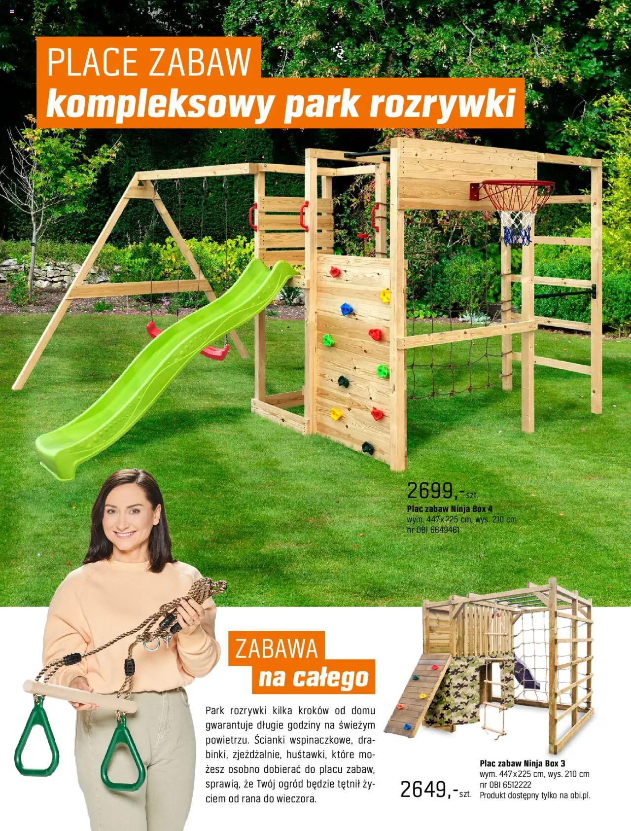 OBI Katalog Ogród Taras Balkon gazetka ważna od 30.03.2022 do 31.08.2022 strona 116