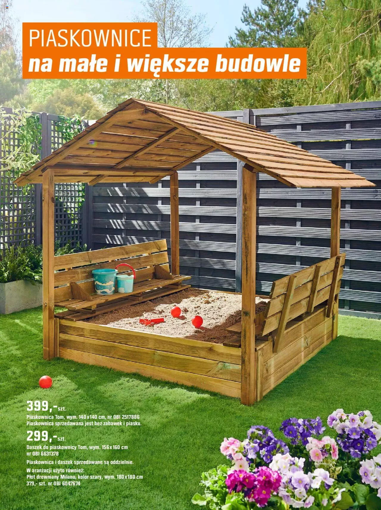 OBI Katalog Ogród Taras Balkon gazetka ważna od 30.03.2022 do 31.08.2022 strona 118